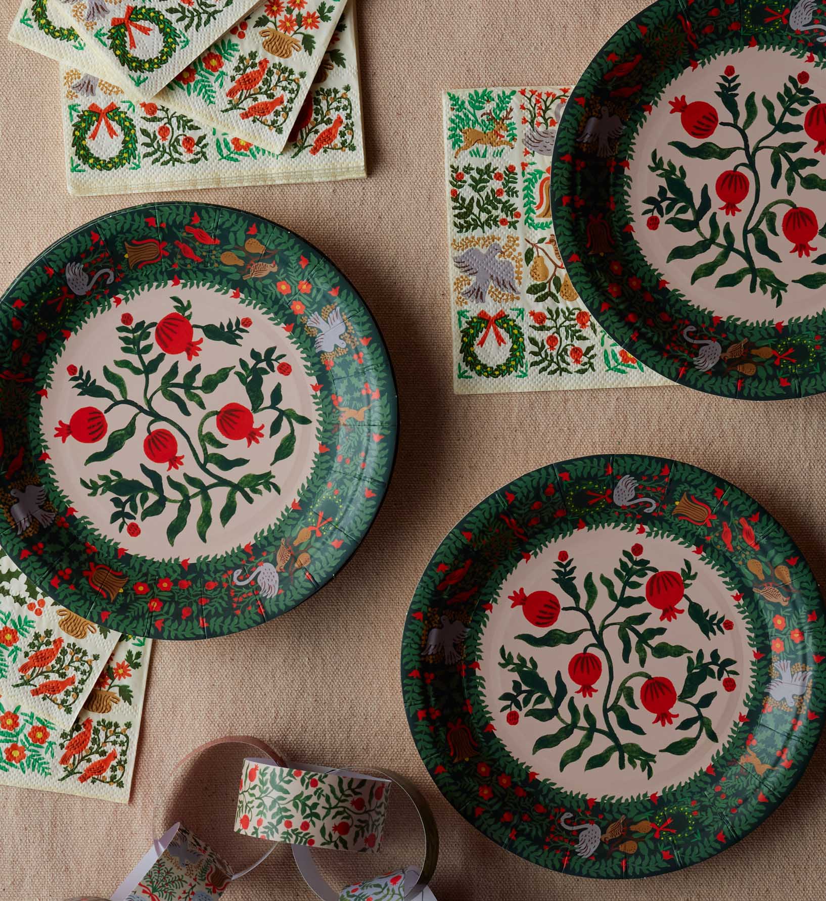 Cocktail Napkins - Christmastide