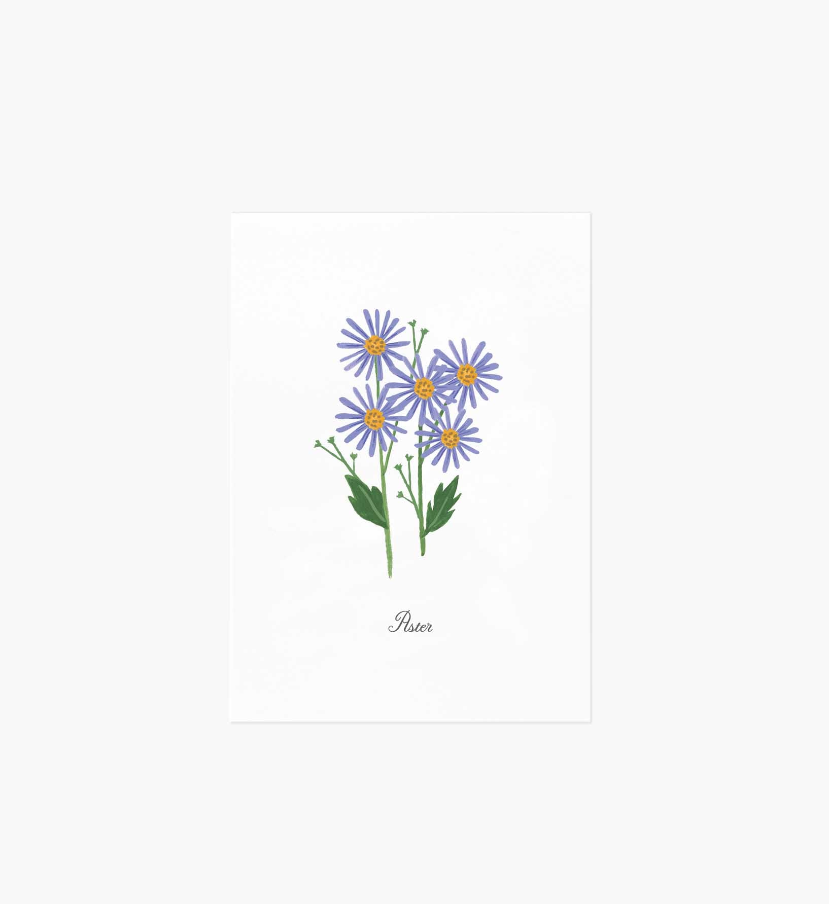 Birth Month Art Print - September
