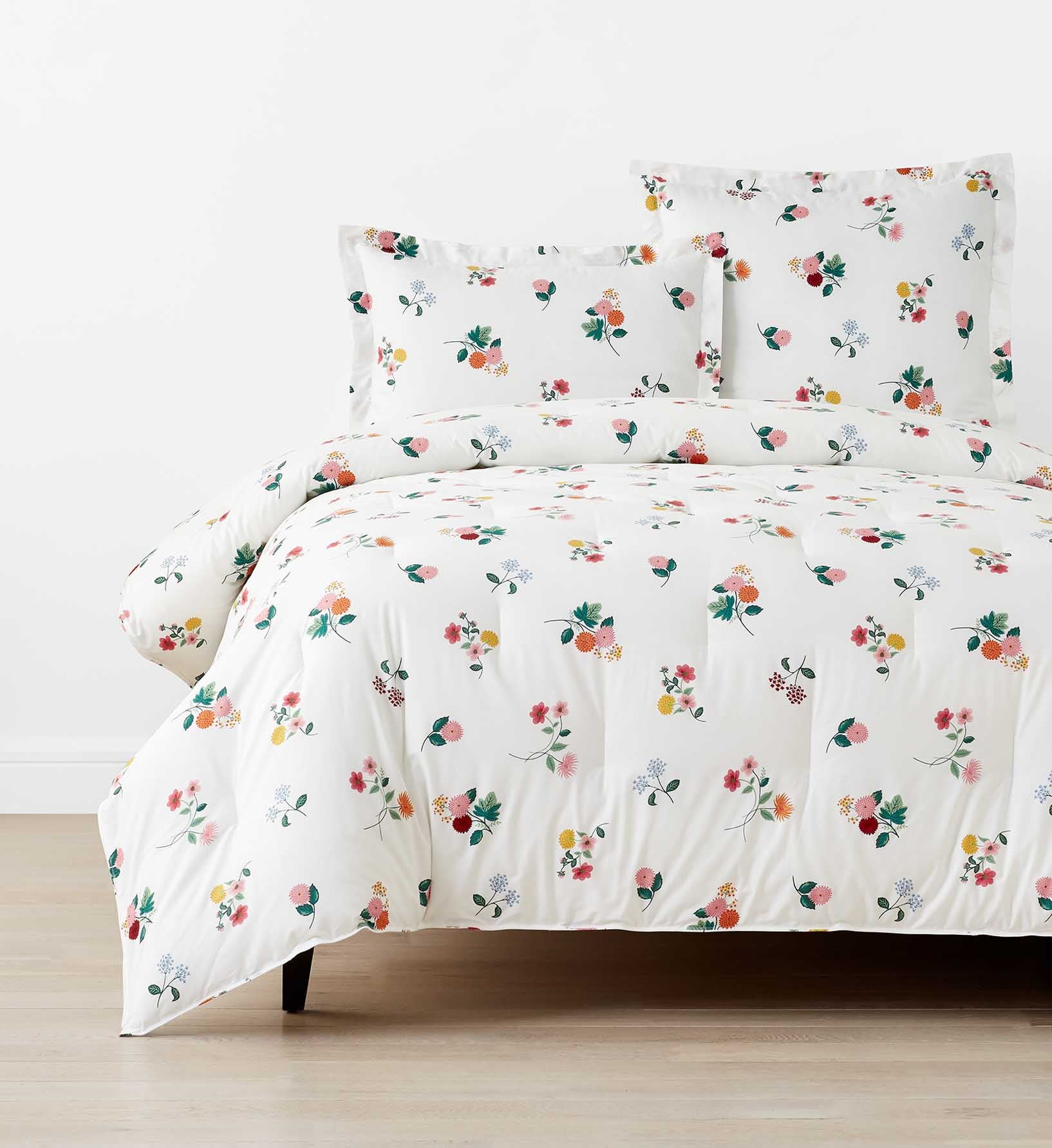 Percale Comforter - Ditsy Dahlia