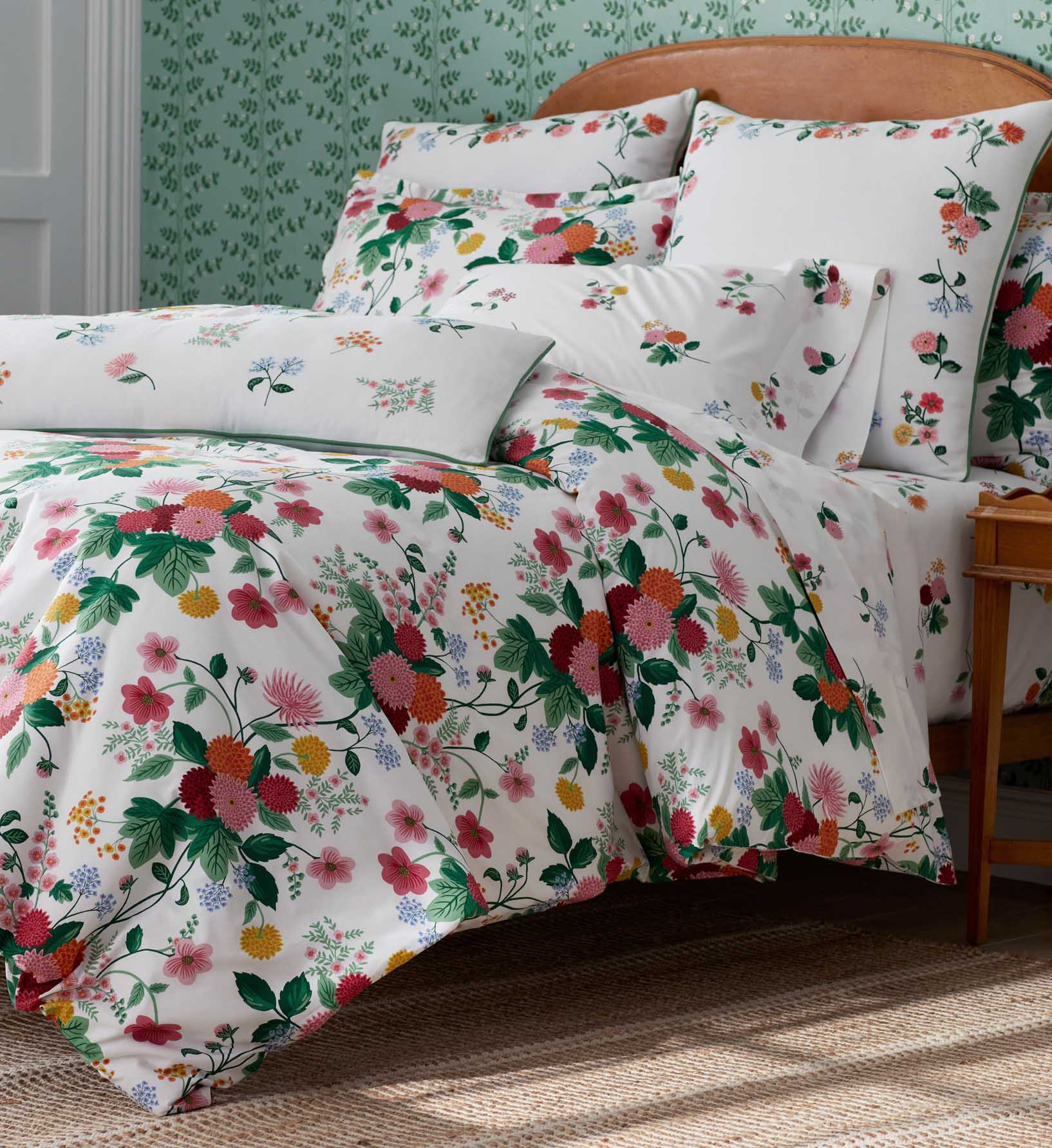 Percale Comforter - Dahlia