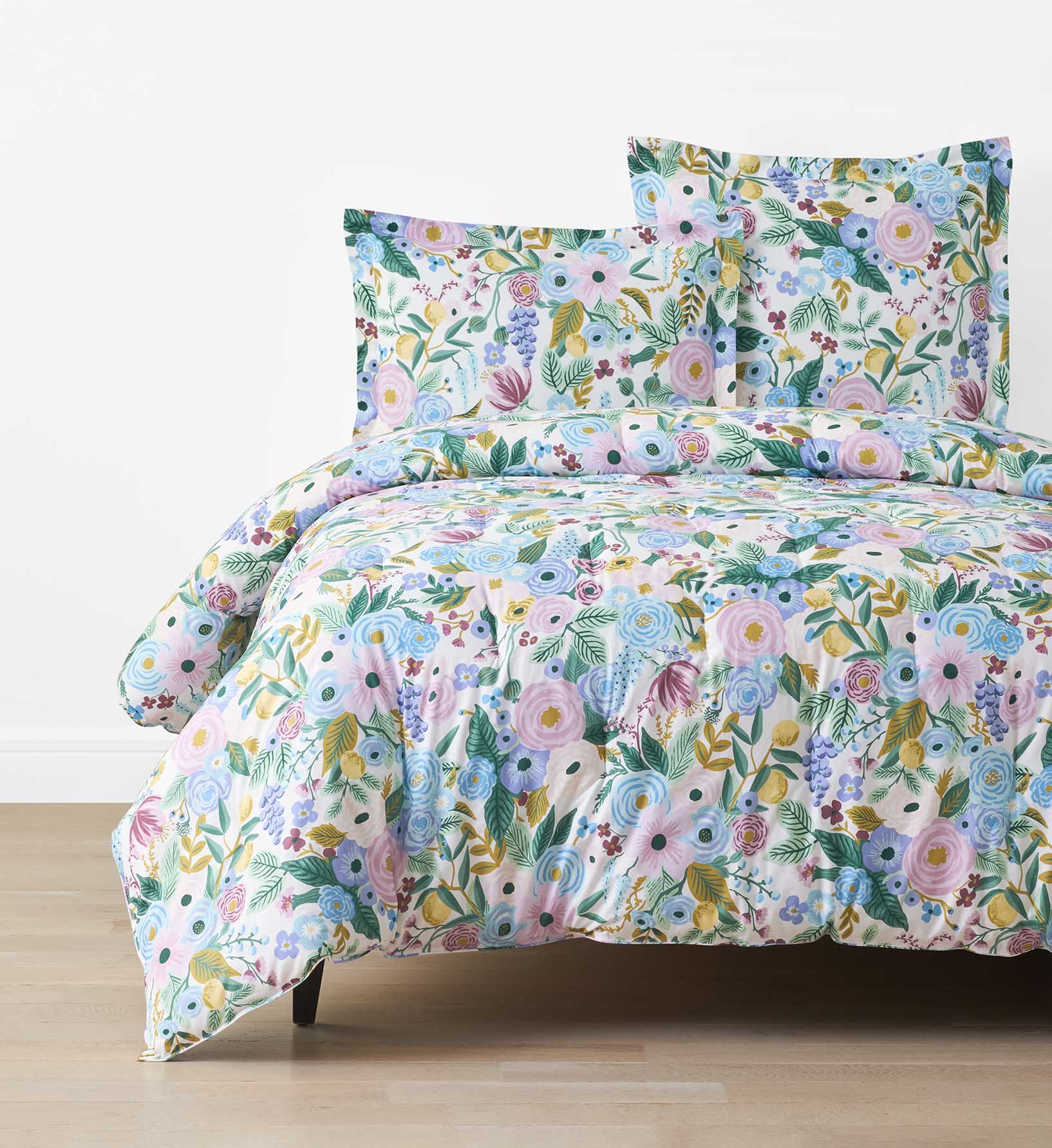 Percale Comforter - Garden Party Lilac