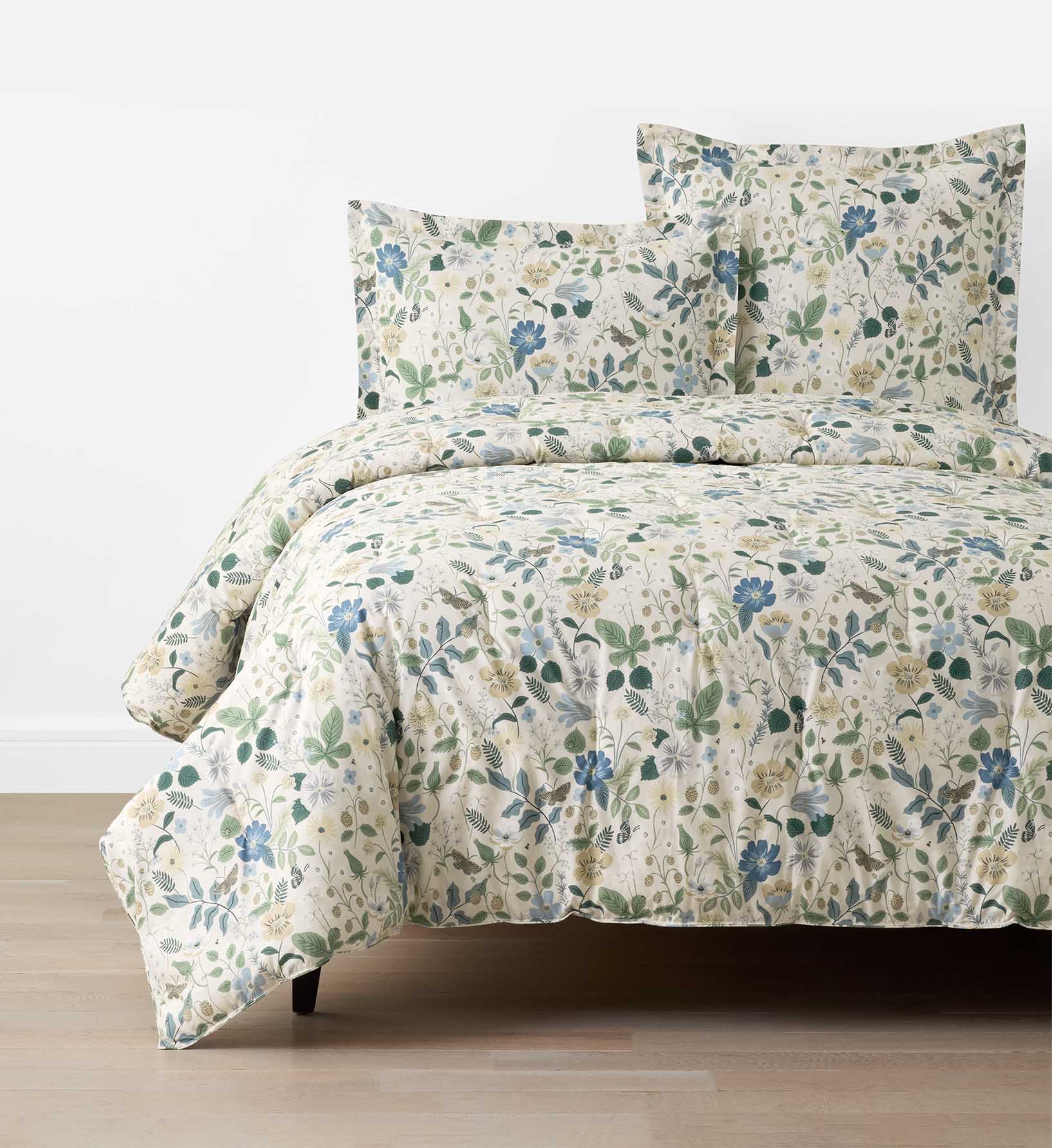 Percale Comforter - Strawberry Fields Beige