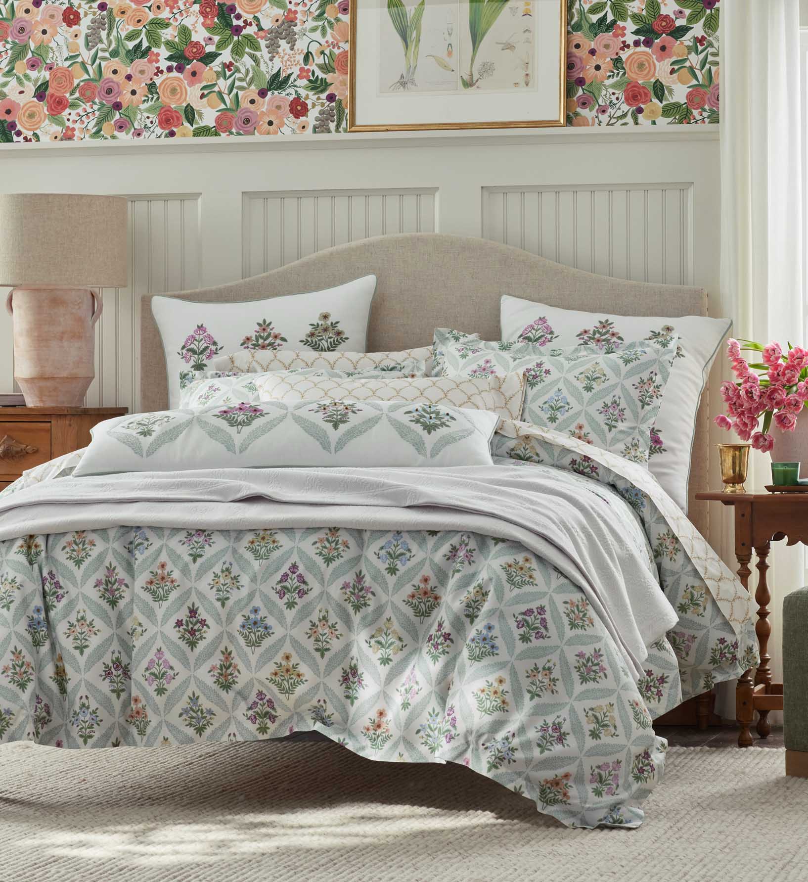 Sateen Duvet Cover - Estee Garden