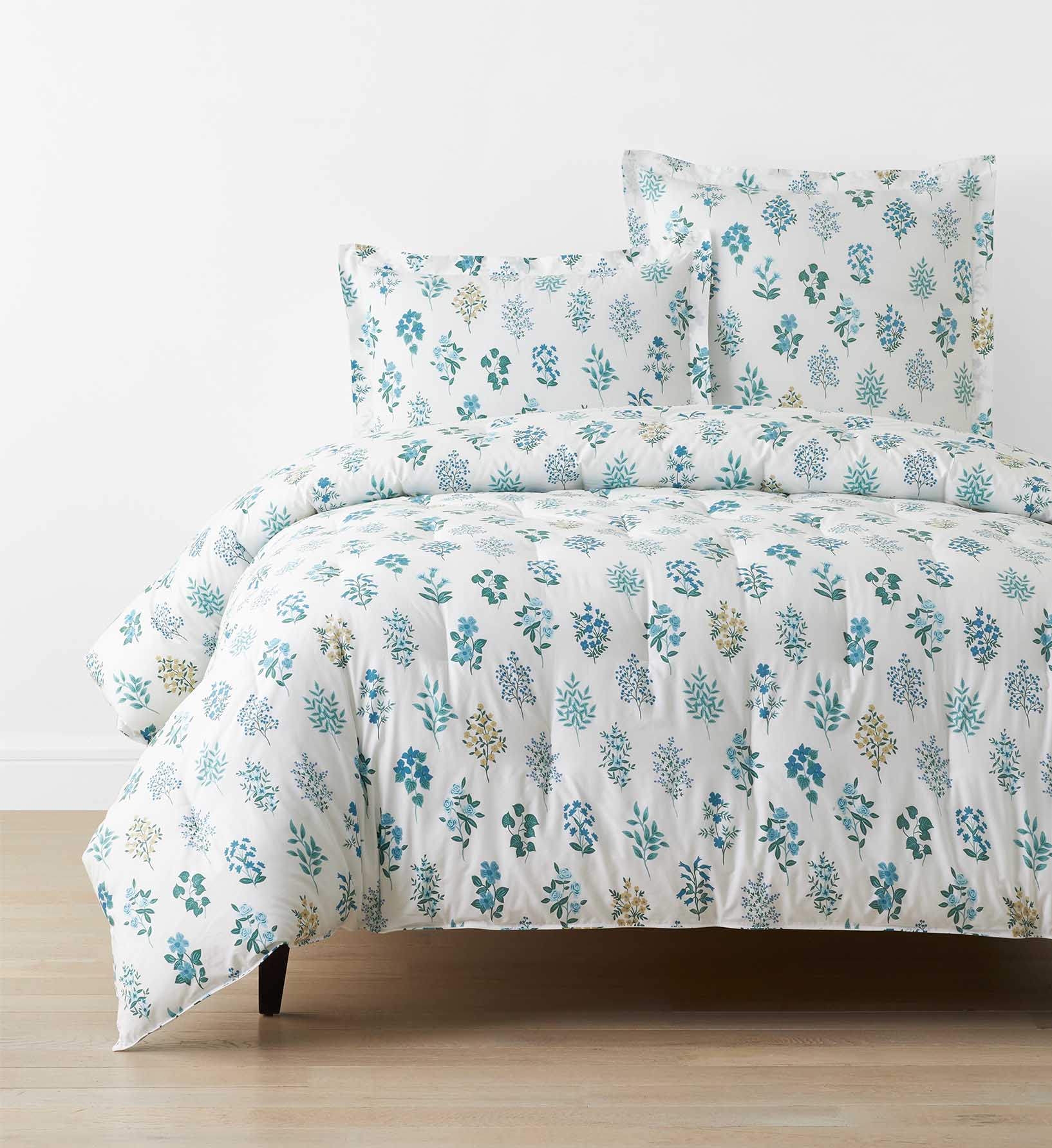 Percale Duvet Cover - Hawthorne Blue