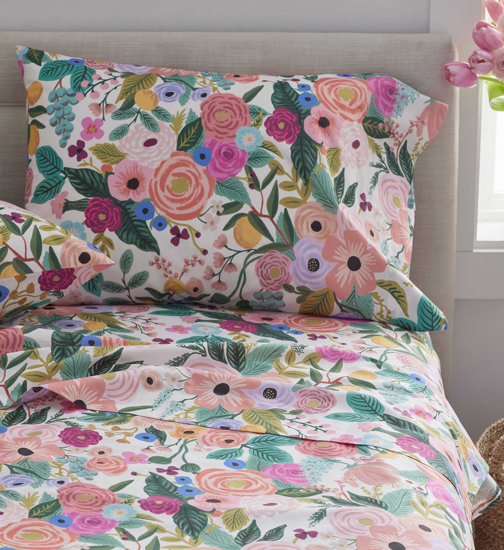 Percale Sheet Set - Garden Party