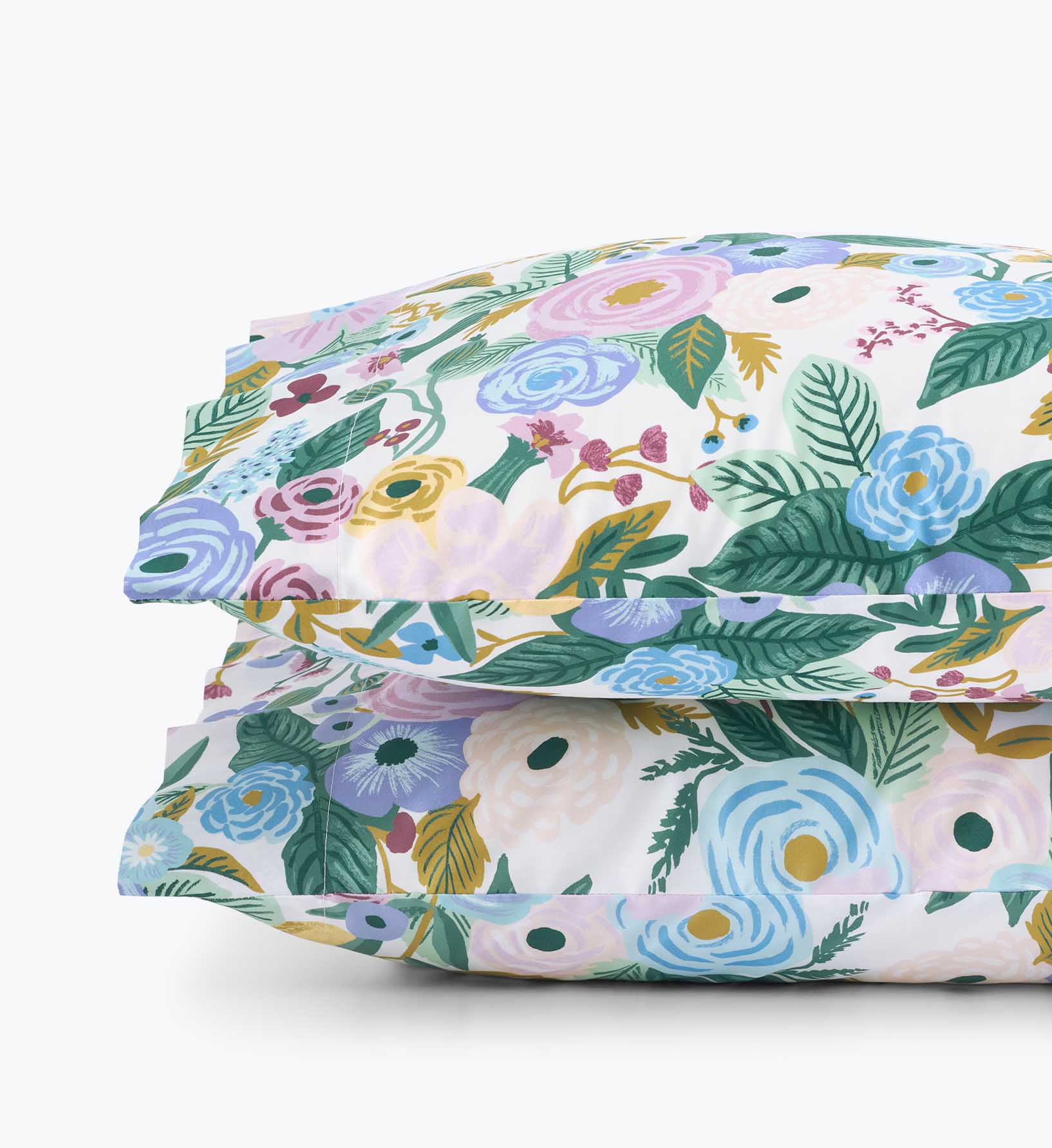 Percale Pillowcases - Garden Party Lilac