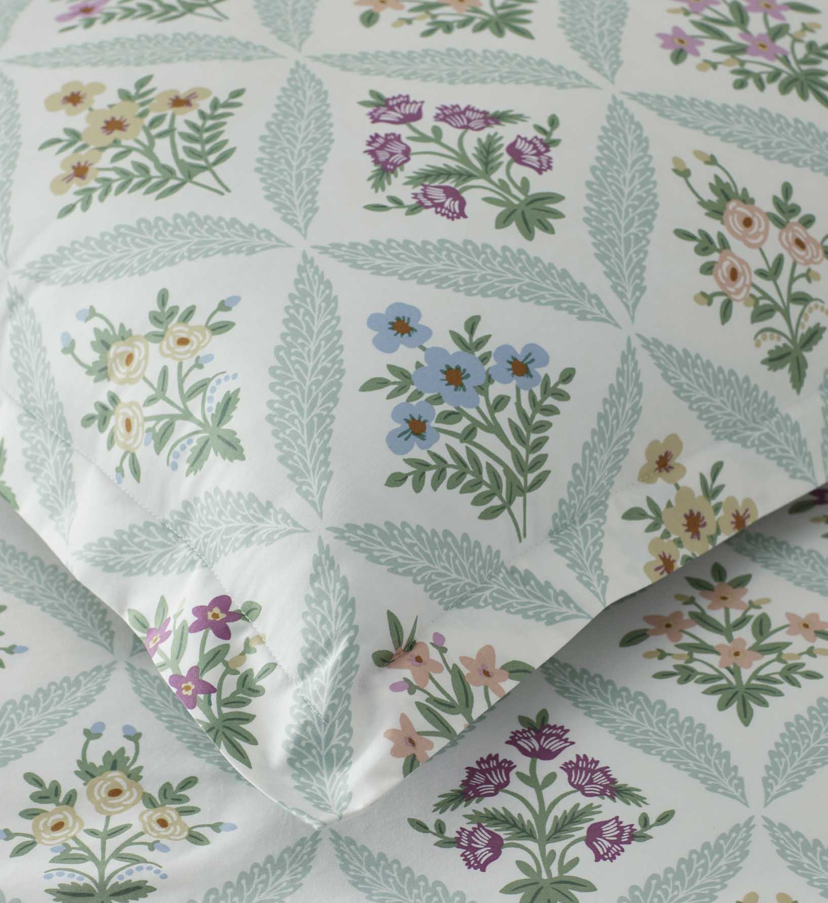 Sateen Sham - Estee Garden