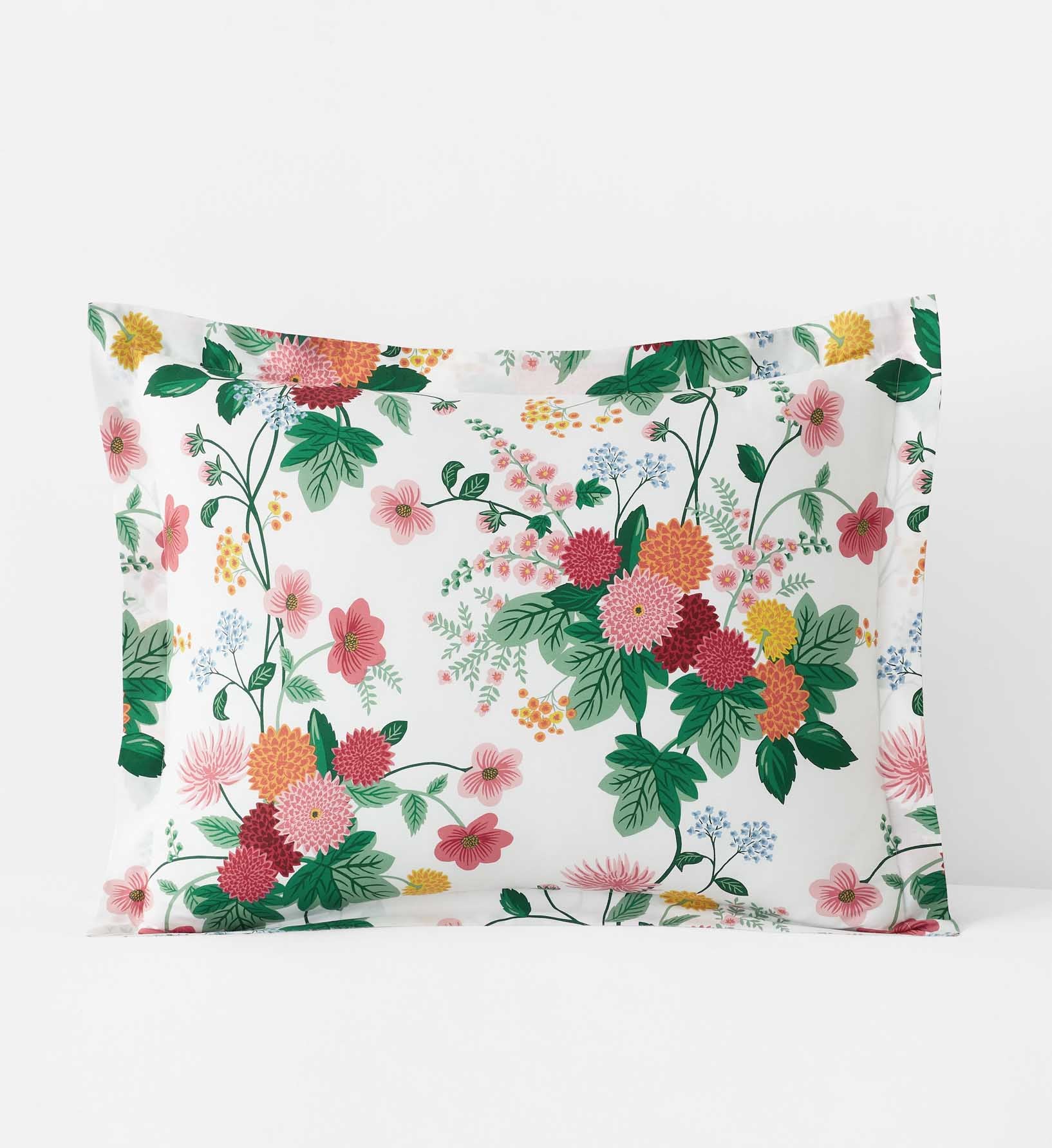 Percale Sham - Dahlia