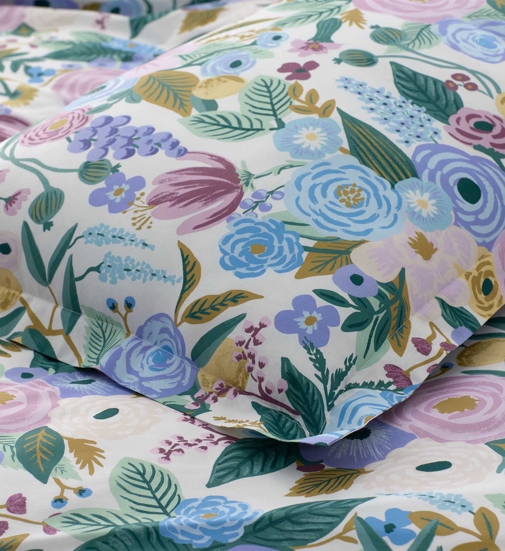 Percale Sham - Garden Party Lilac