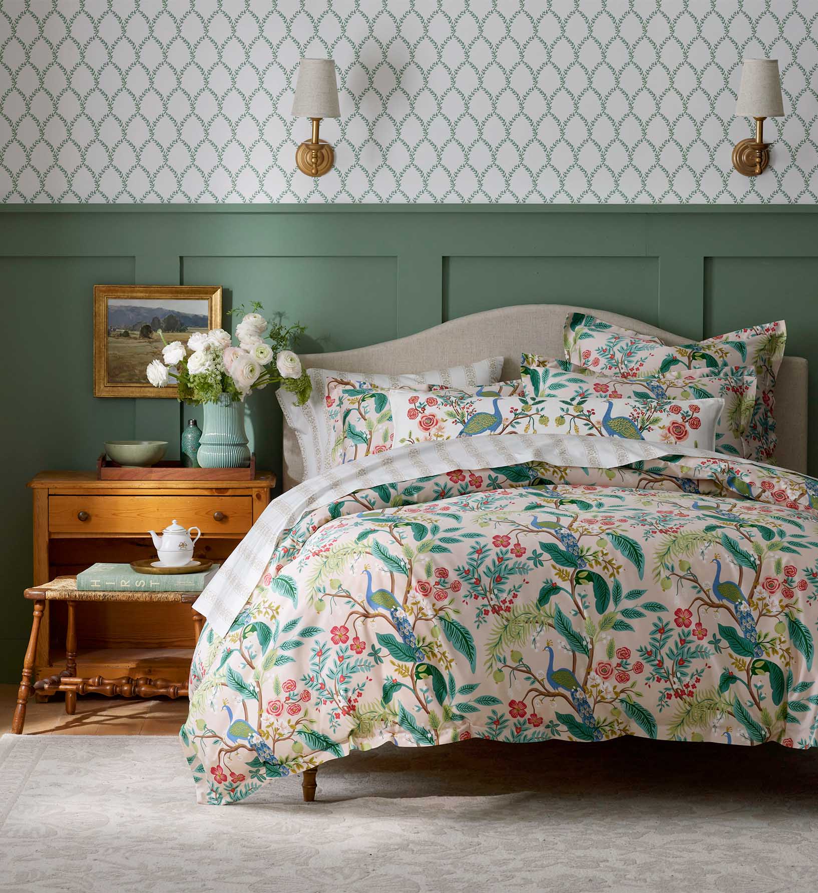 Sateen Sheet Set - Estee Stripe