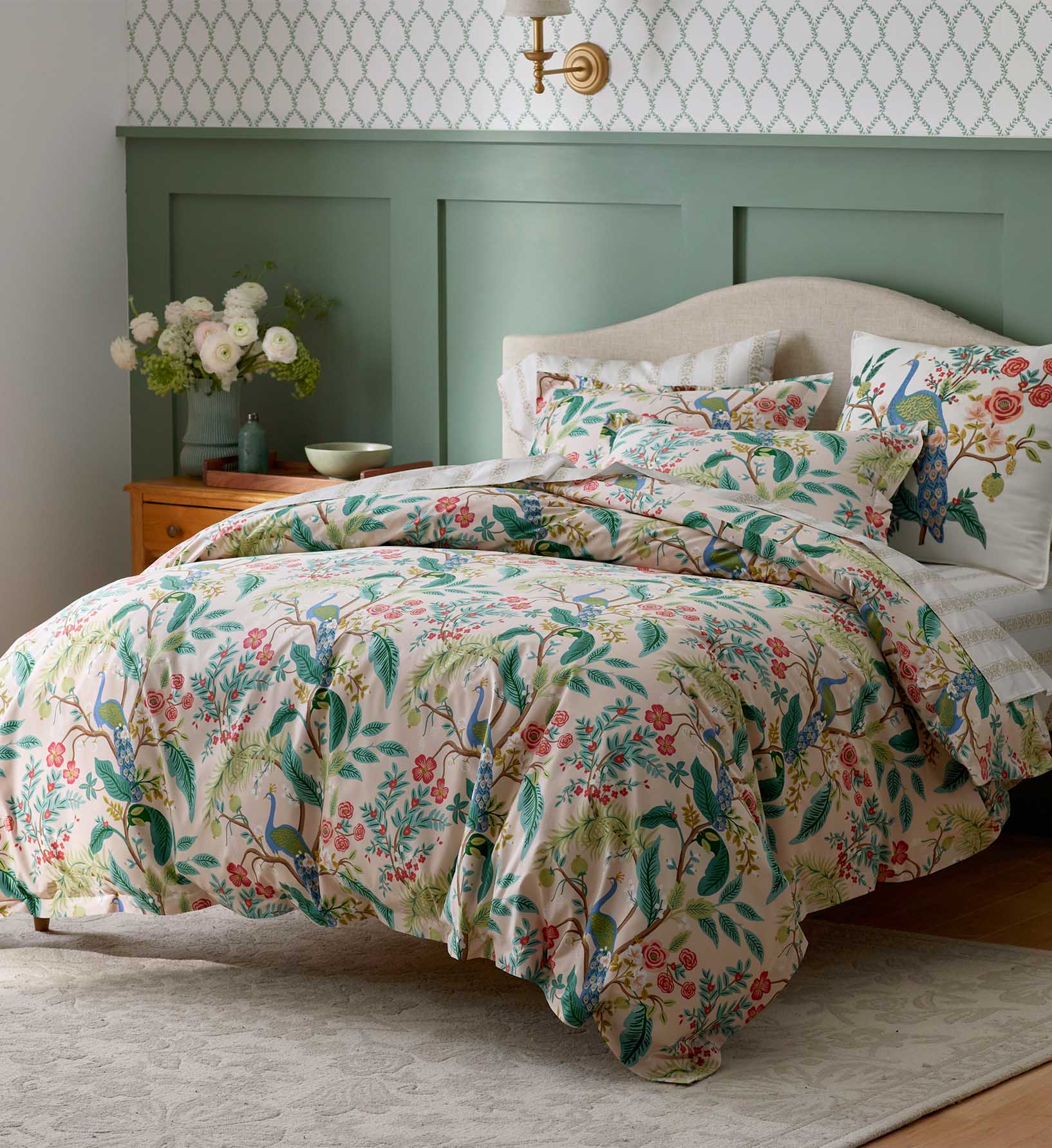 Sateen Sheet Set - Estee Stripe