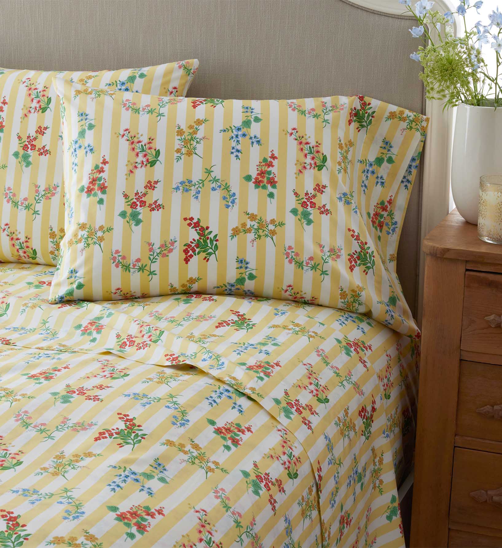 Percale Sheet Set - Amelia