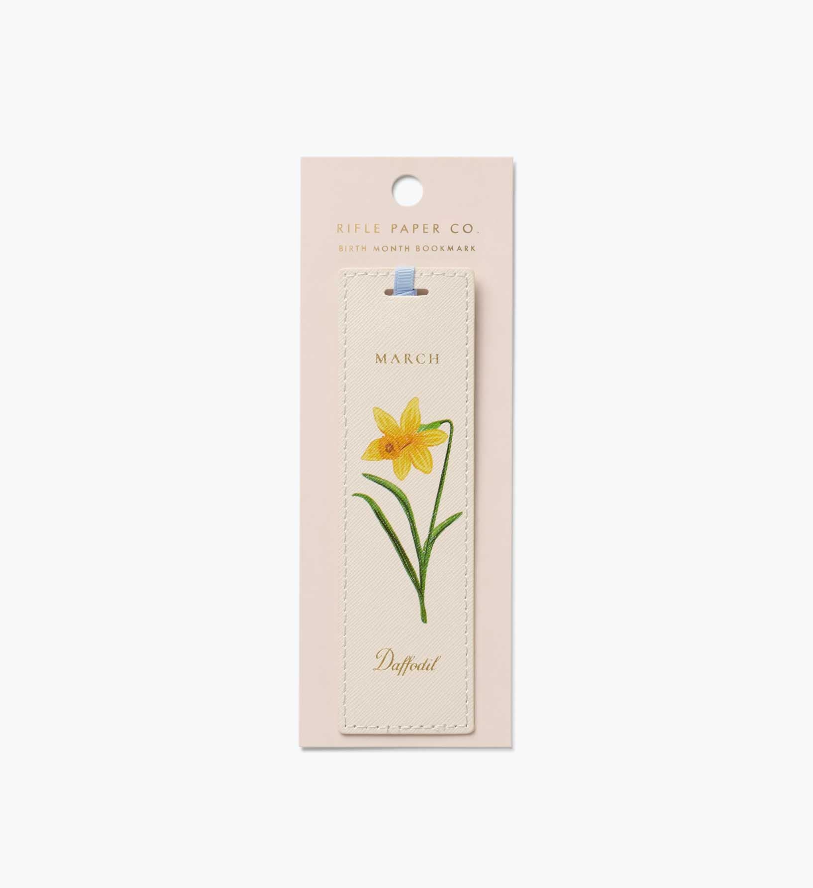 Birth Month Bookmark - March