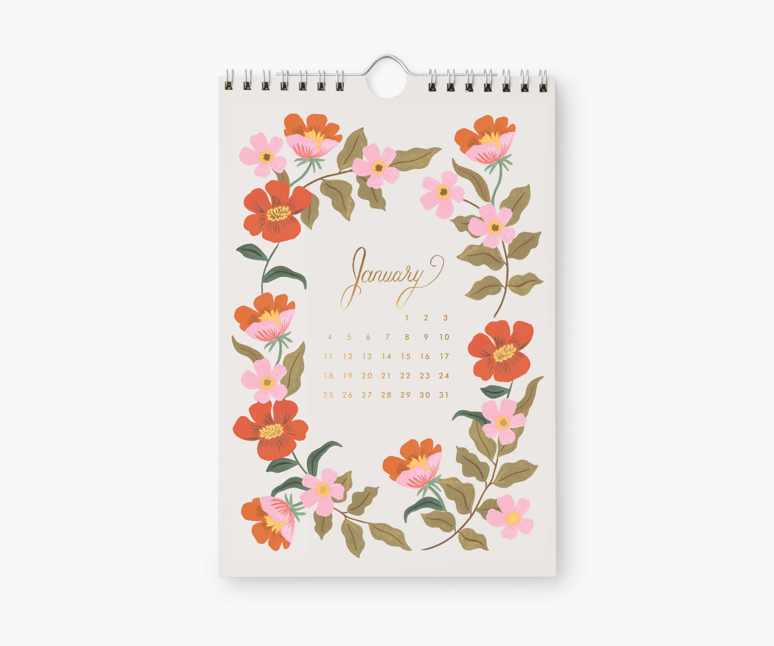 2026 Kitchen Calendar - Strawberry Fields