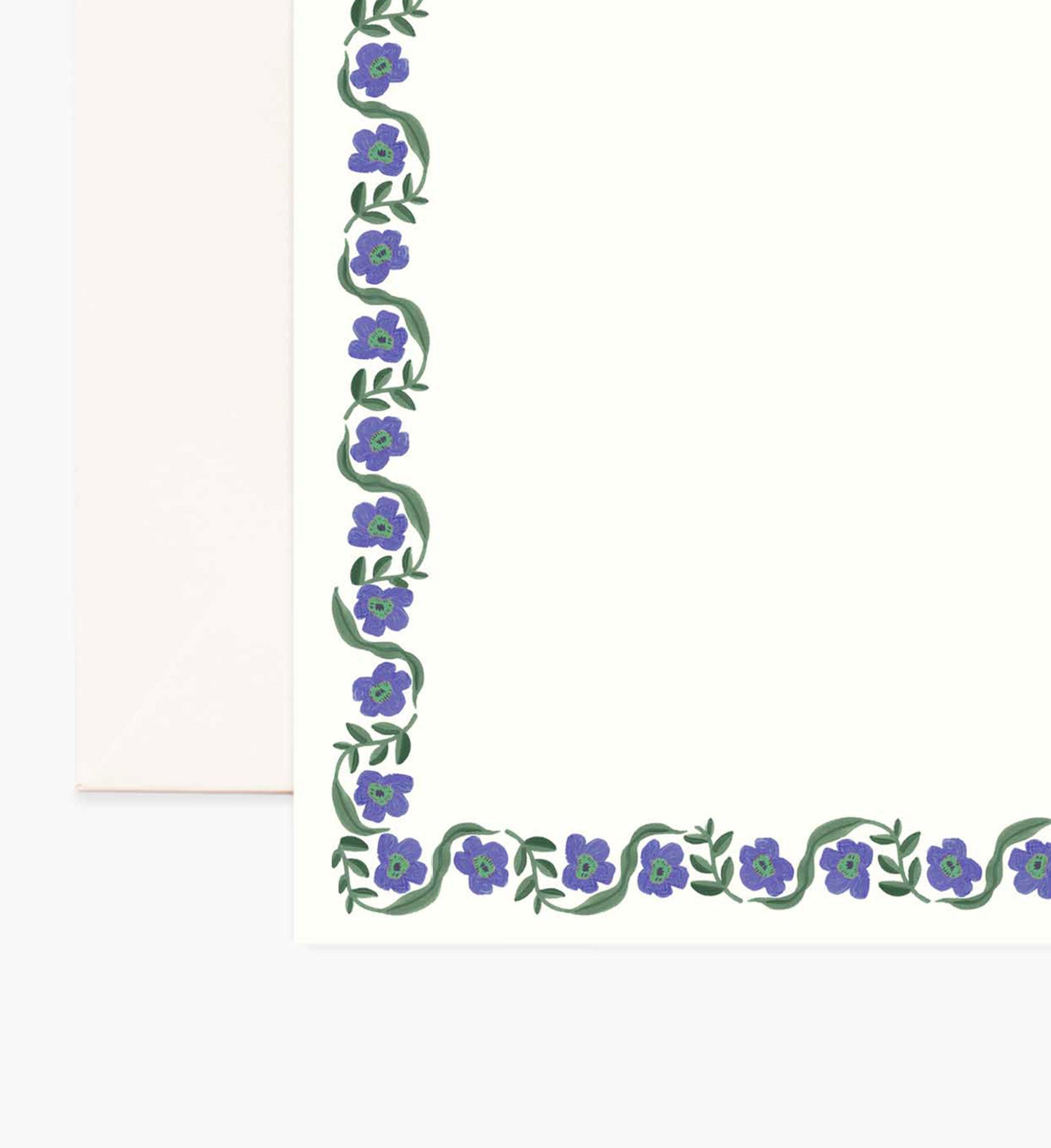 Floral Personalized Stationery  - Delphine