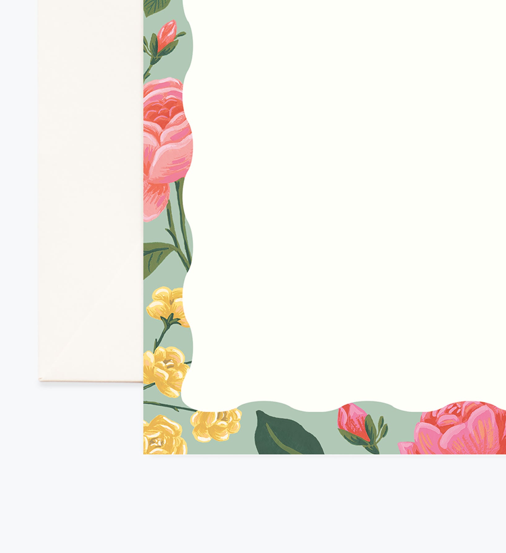 Floral Personalized Stationery  - Roses