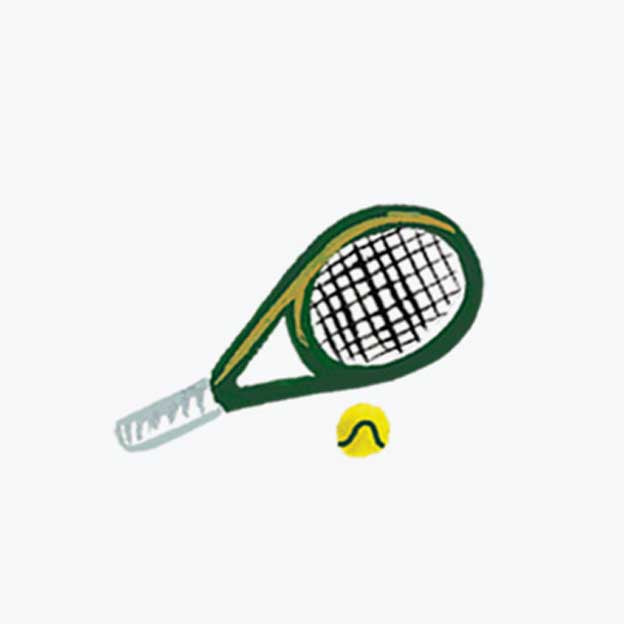 Activities Personalized Stationery  - Tennis