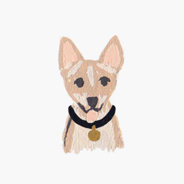 Pets Personalized Stationery - Dog 10