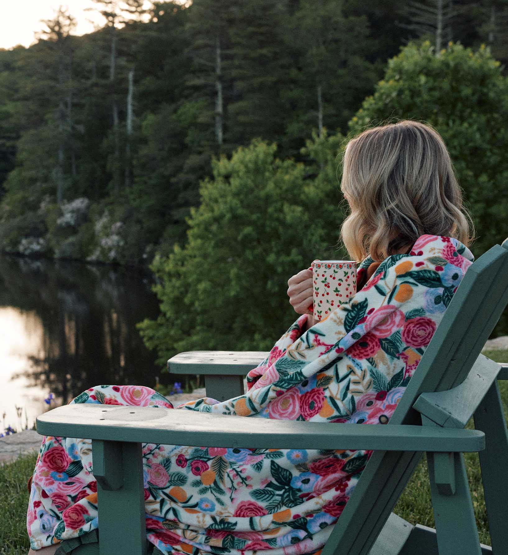 Fleece Blanket - Garden Party