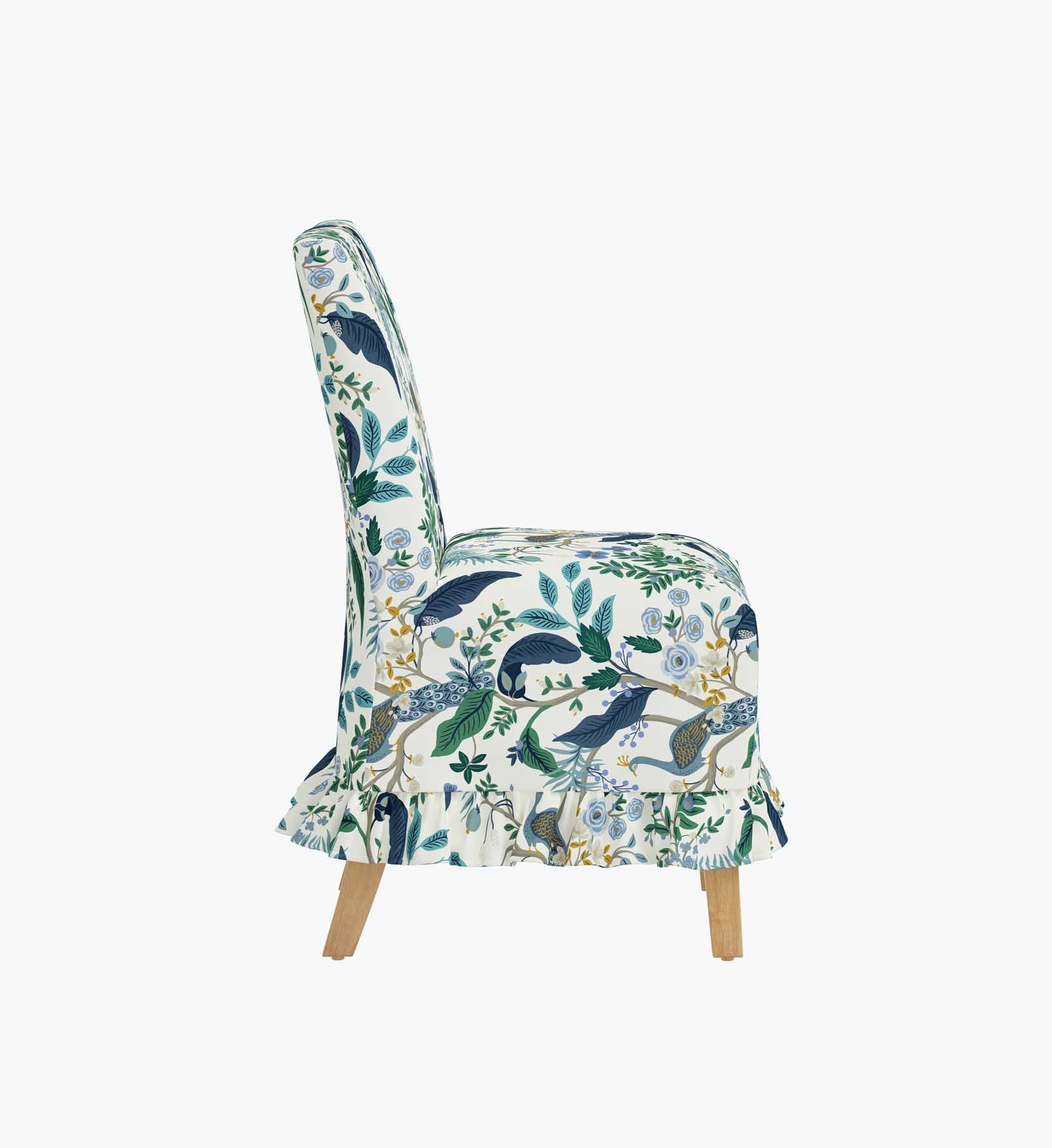 Louise Slipcover - Peacock
