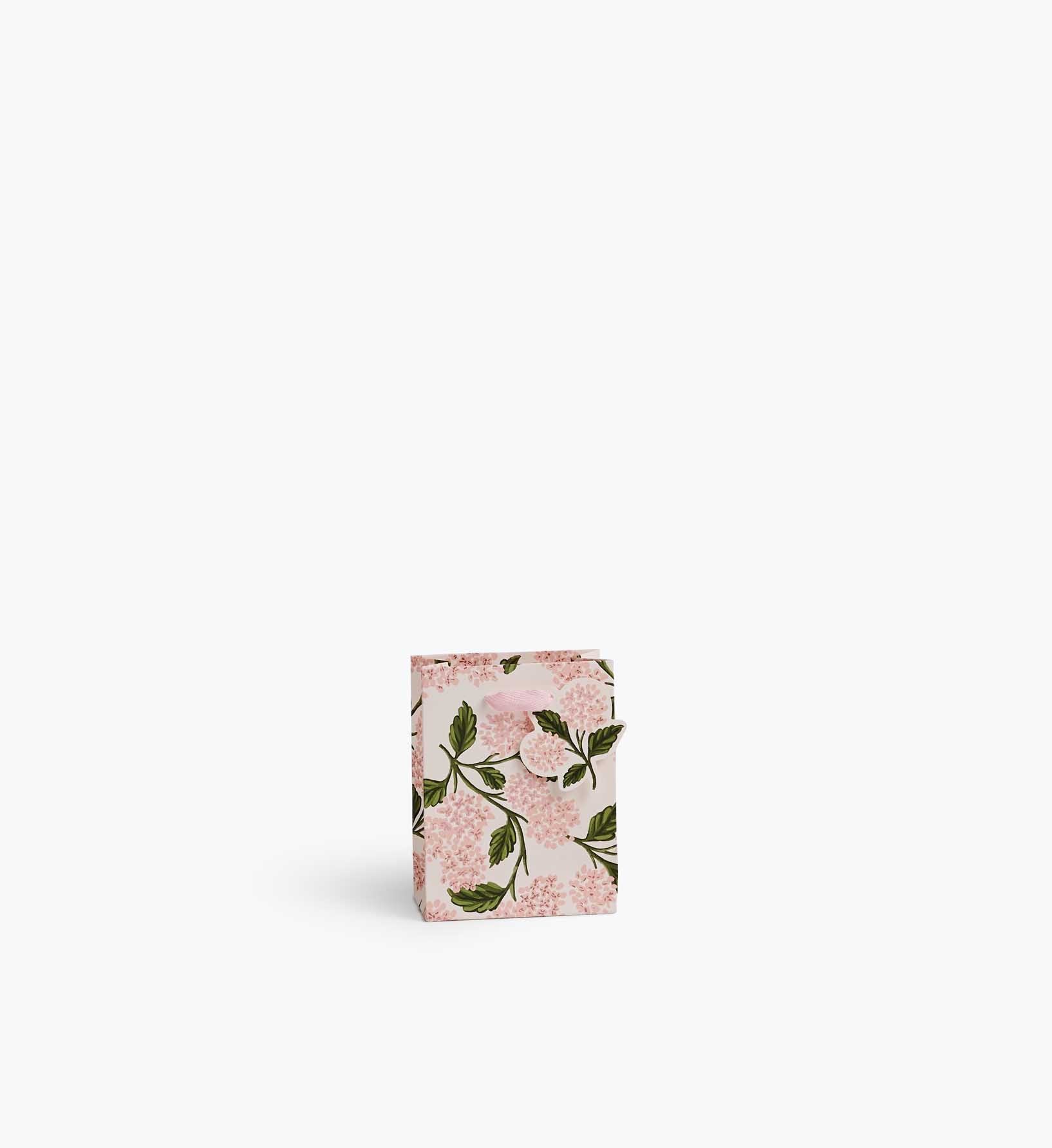 Pink Hydrangea Small Gift Bag