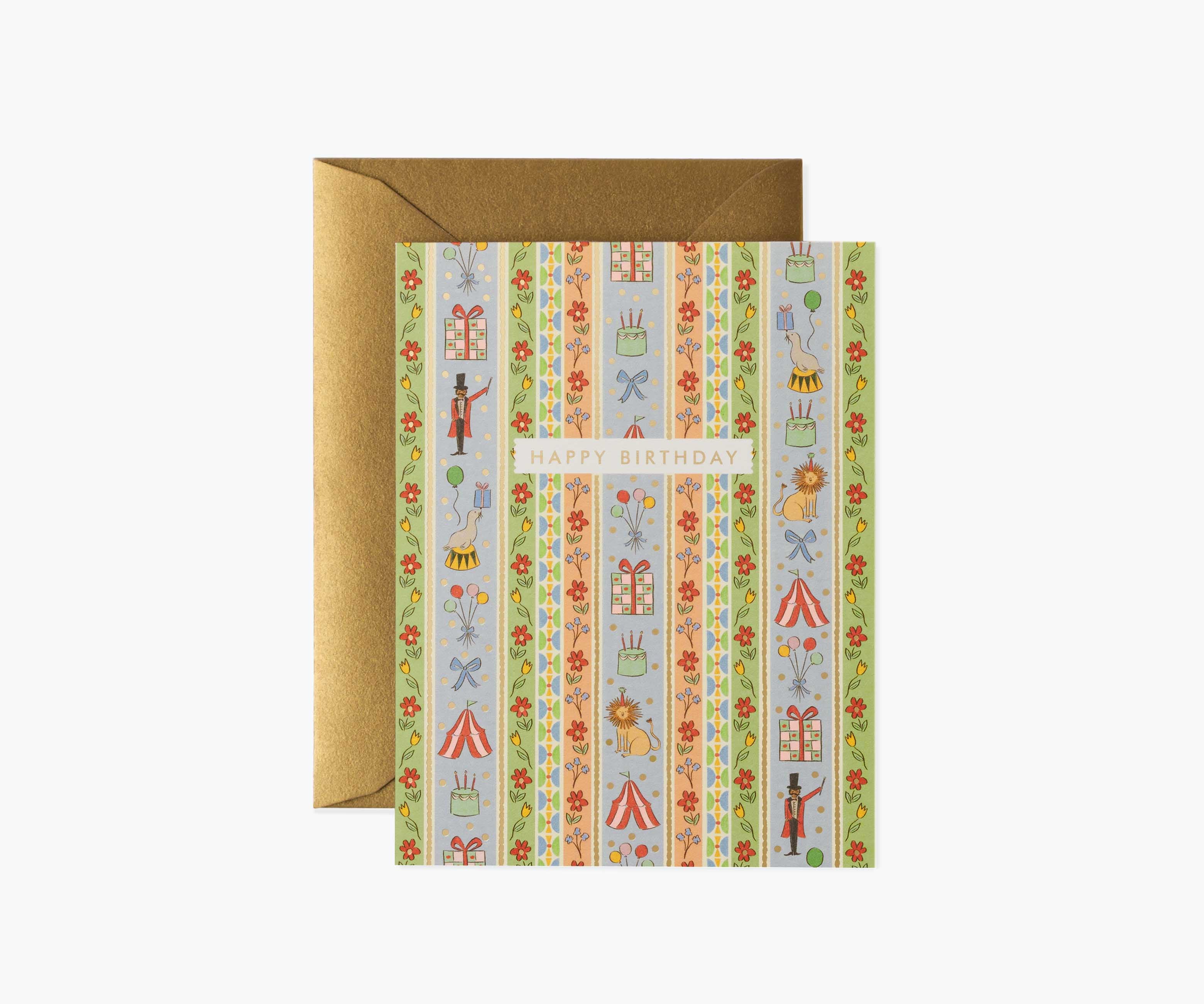 Carnival Birthday Card