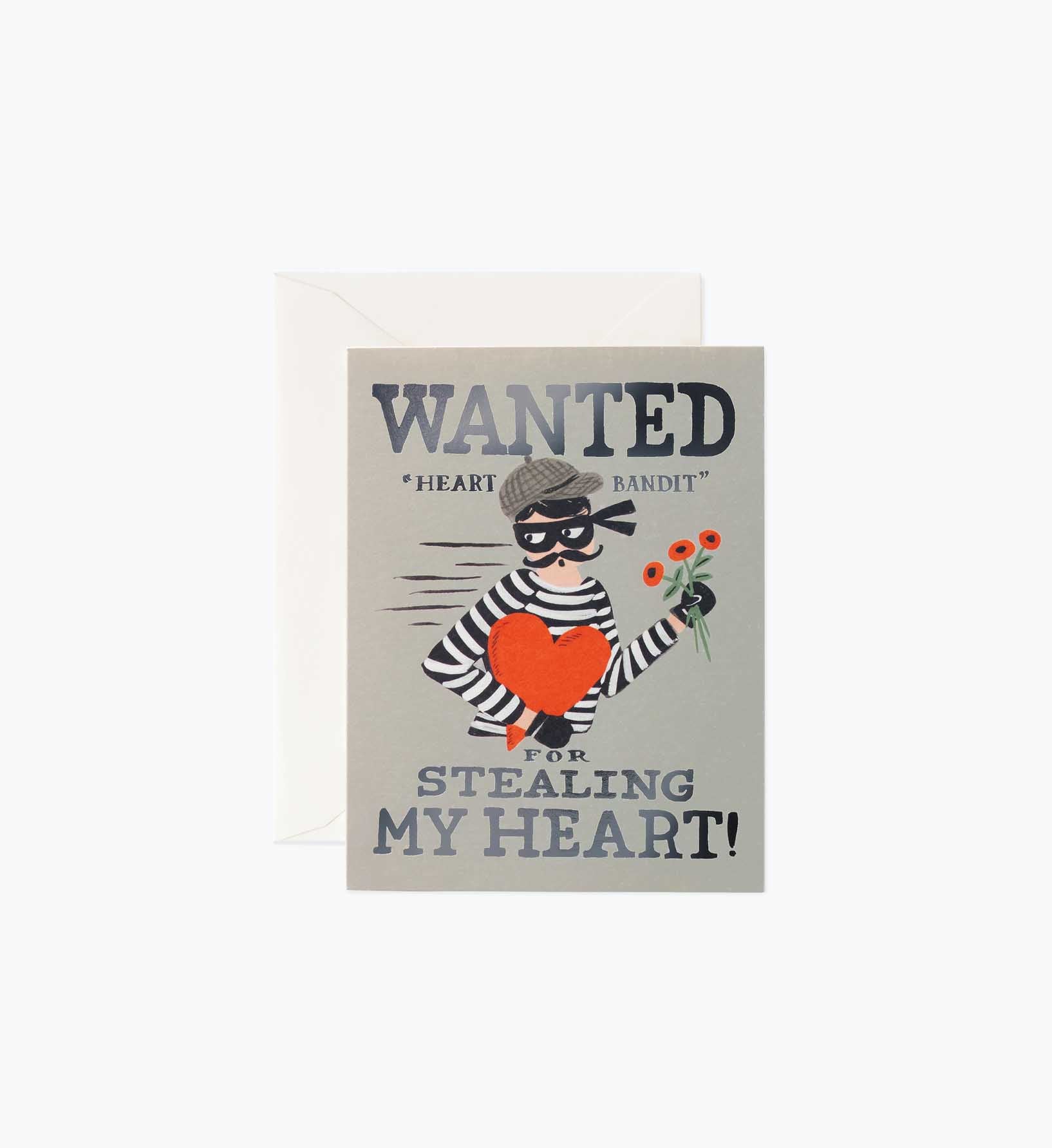 Heart Bandit Silver Card