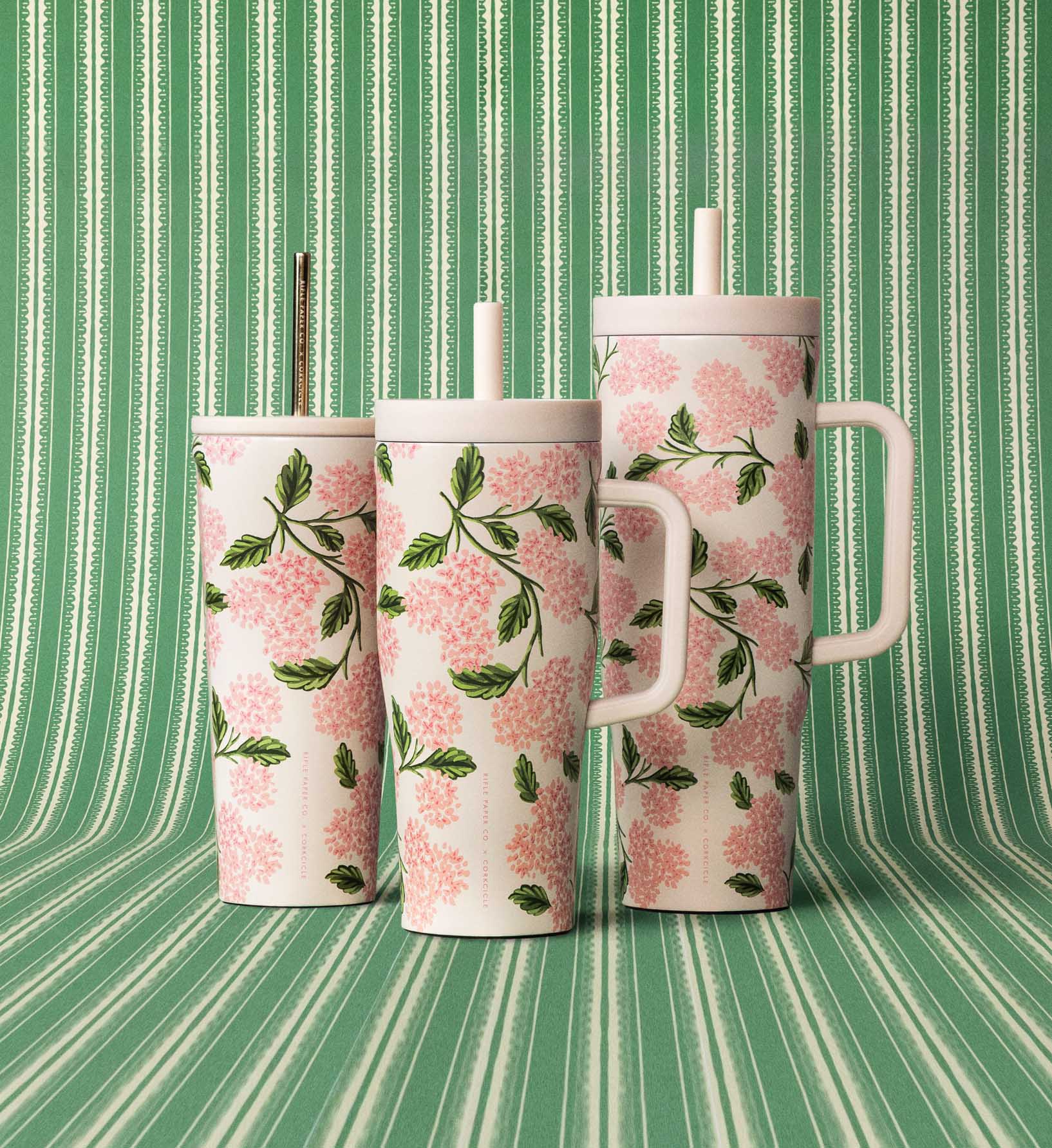 22 oz. Cruiser Cup - Pink Hydrangea