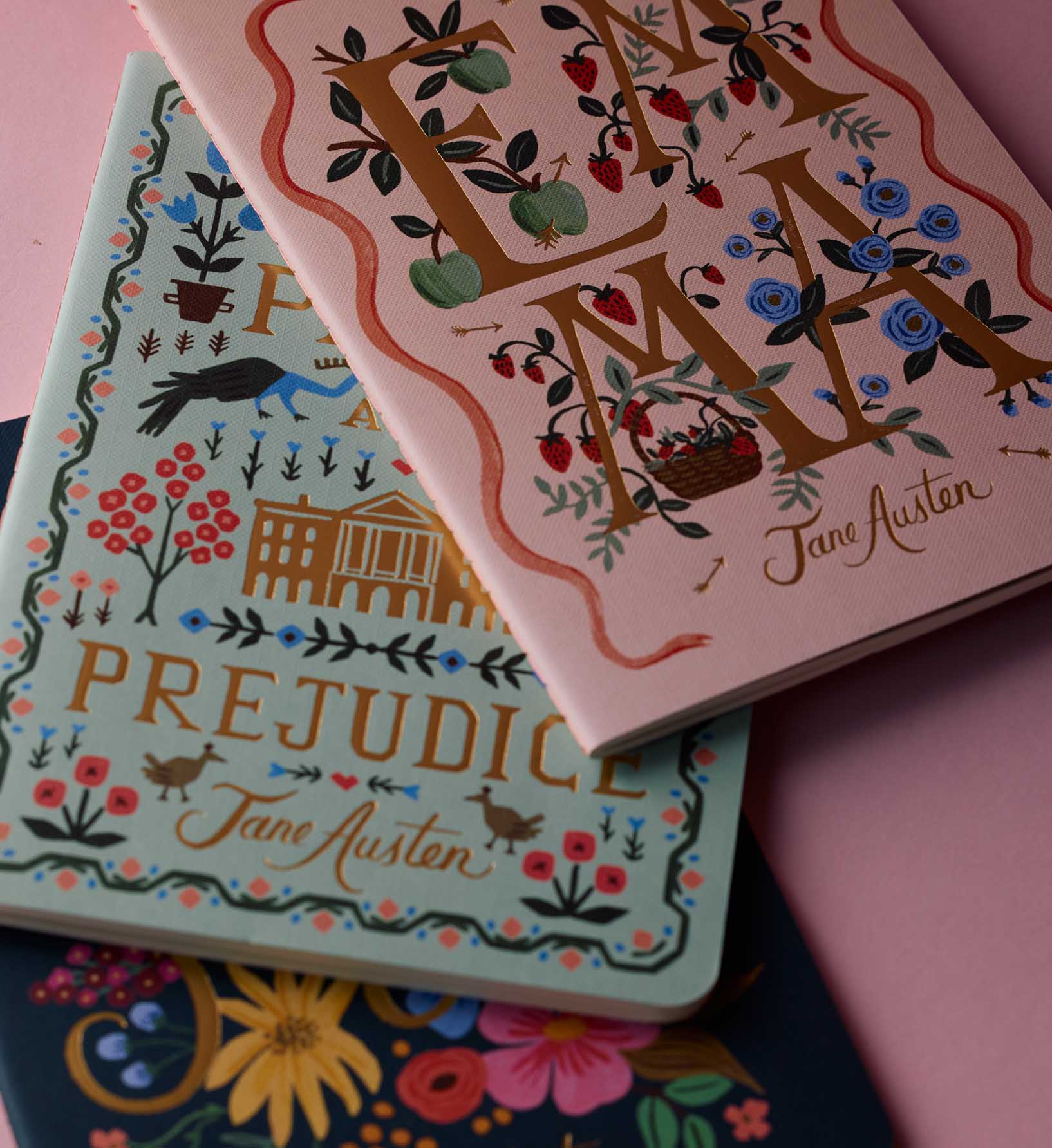 Stitched Notebook Set - Jane Austen
