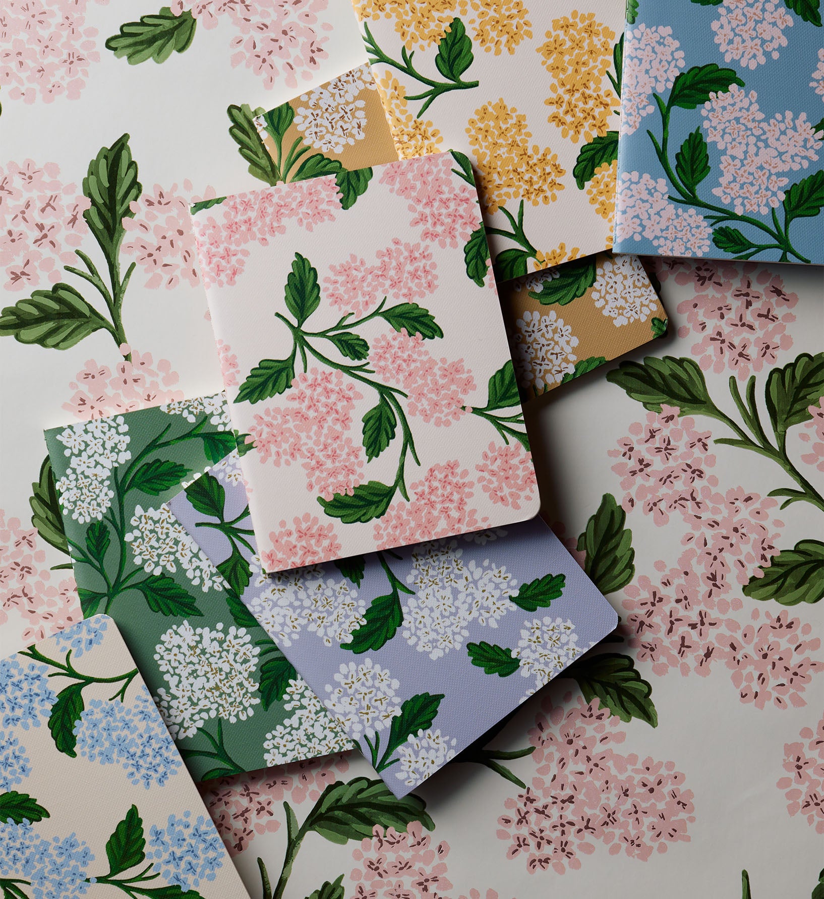 Pocket Notebook Boxed Set - Hydrangea