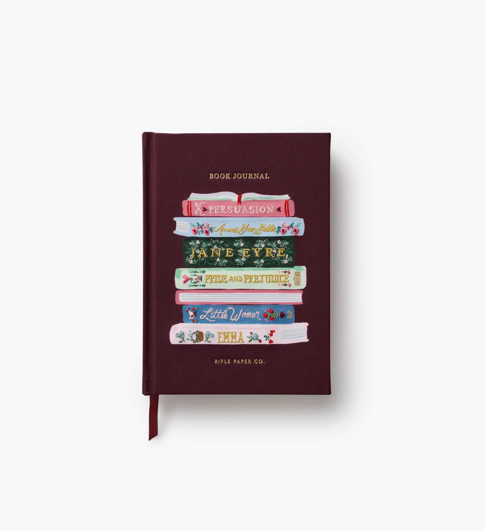 Embroidered Book Journal - Ladies Night Book Club