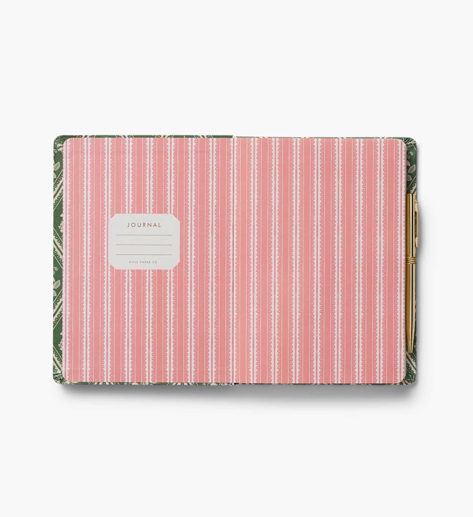 Journal with Pen - Rose Study