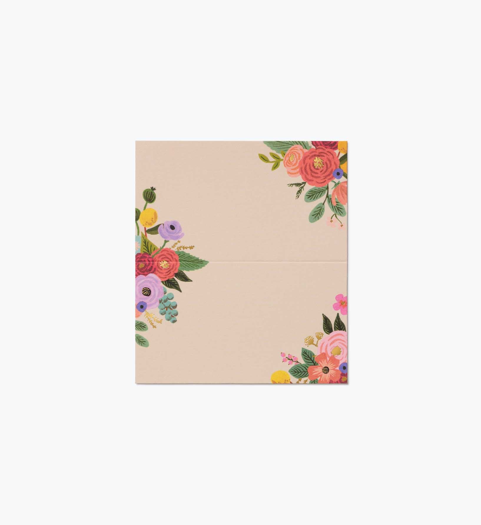 Place Cards - Garden Party