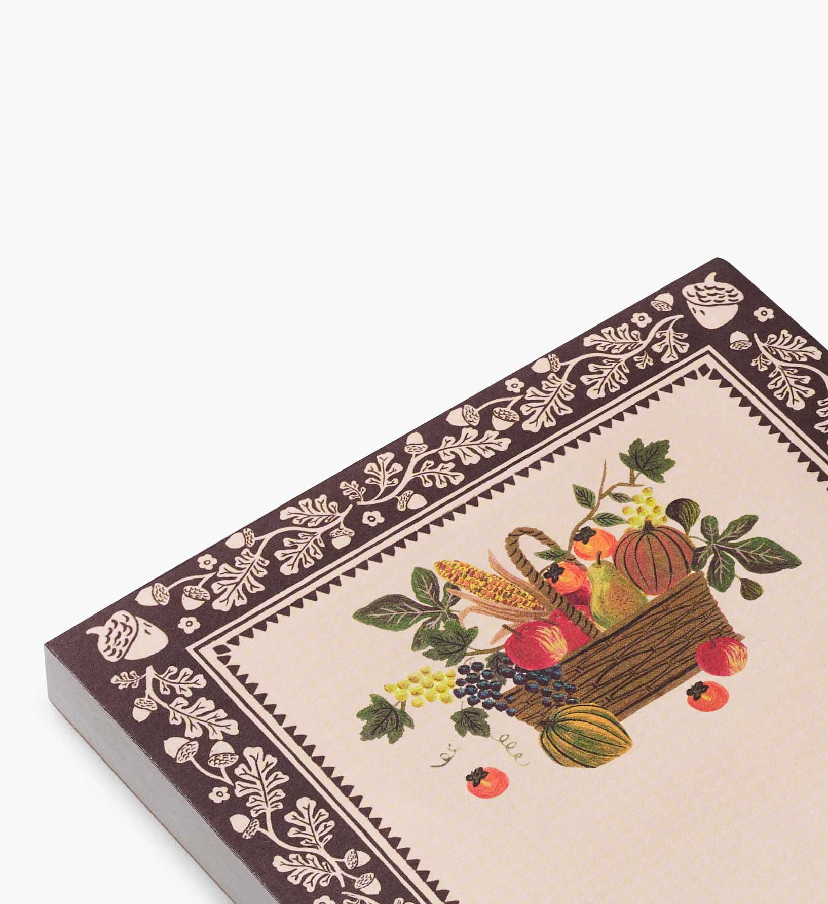 Blank Notepad - Harvest