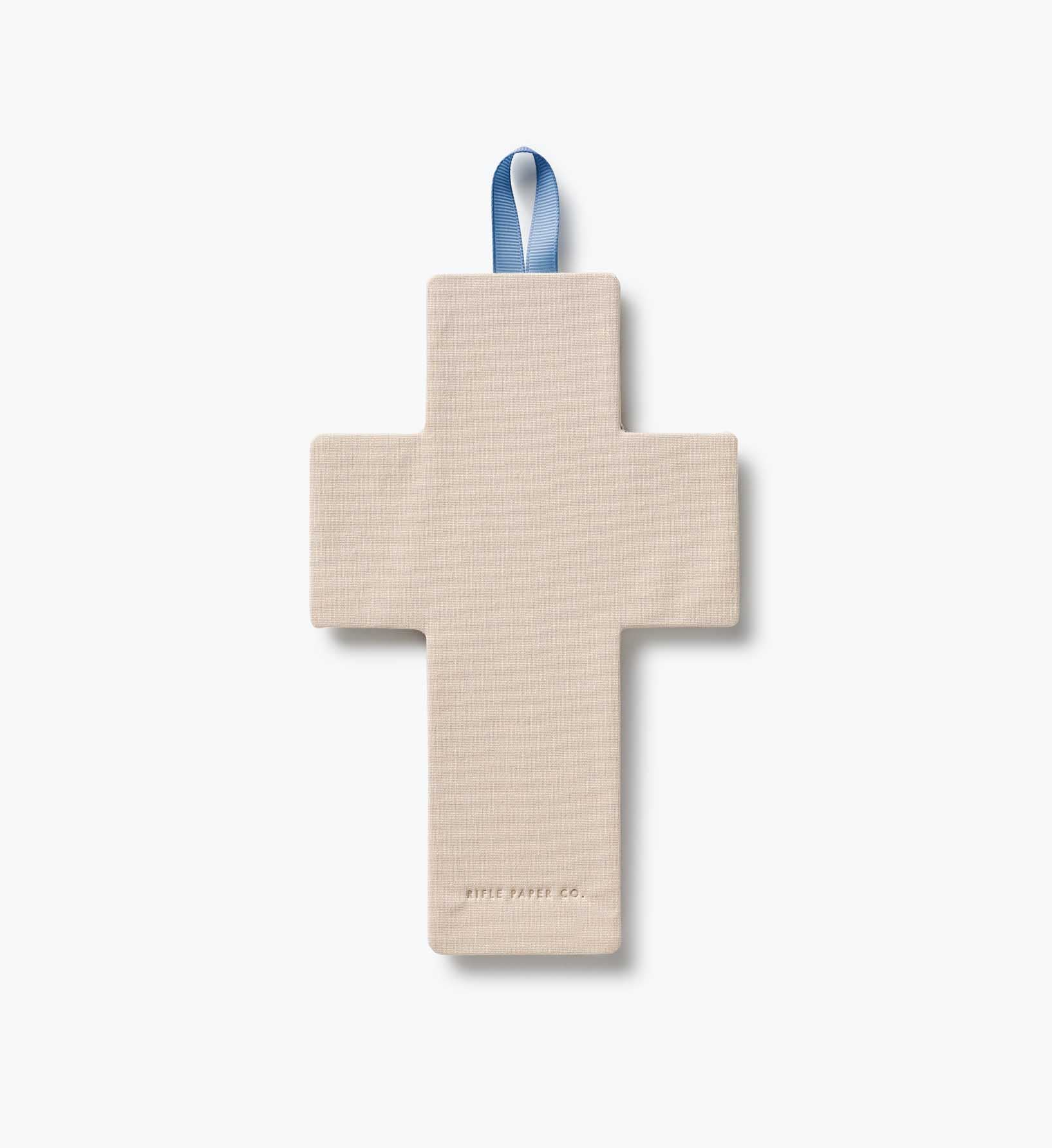 Embroidered Cross - Rosette