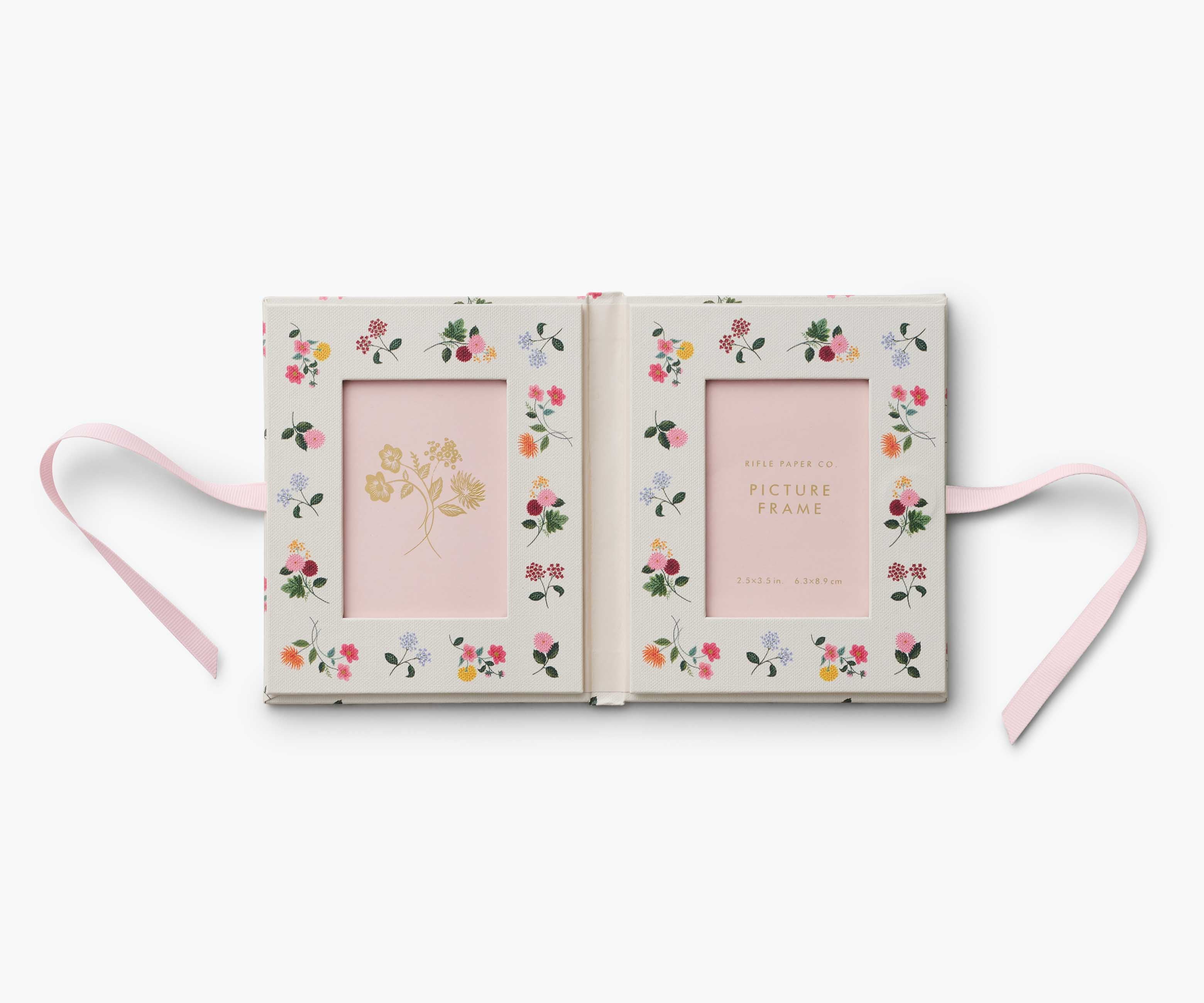 Folio Paper Wrapped Picture Frame - Ditsy Dahlia