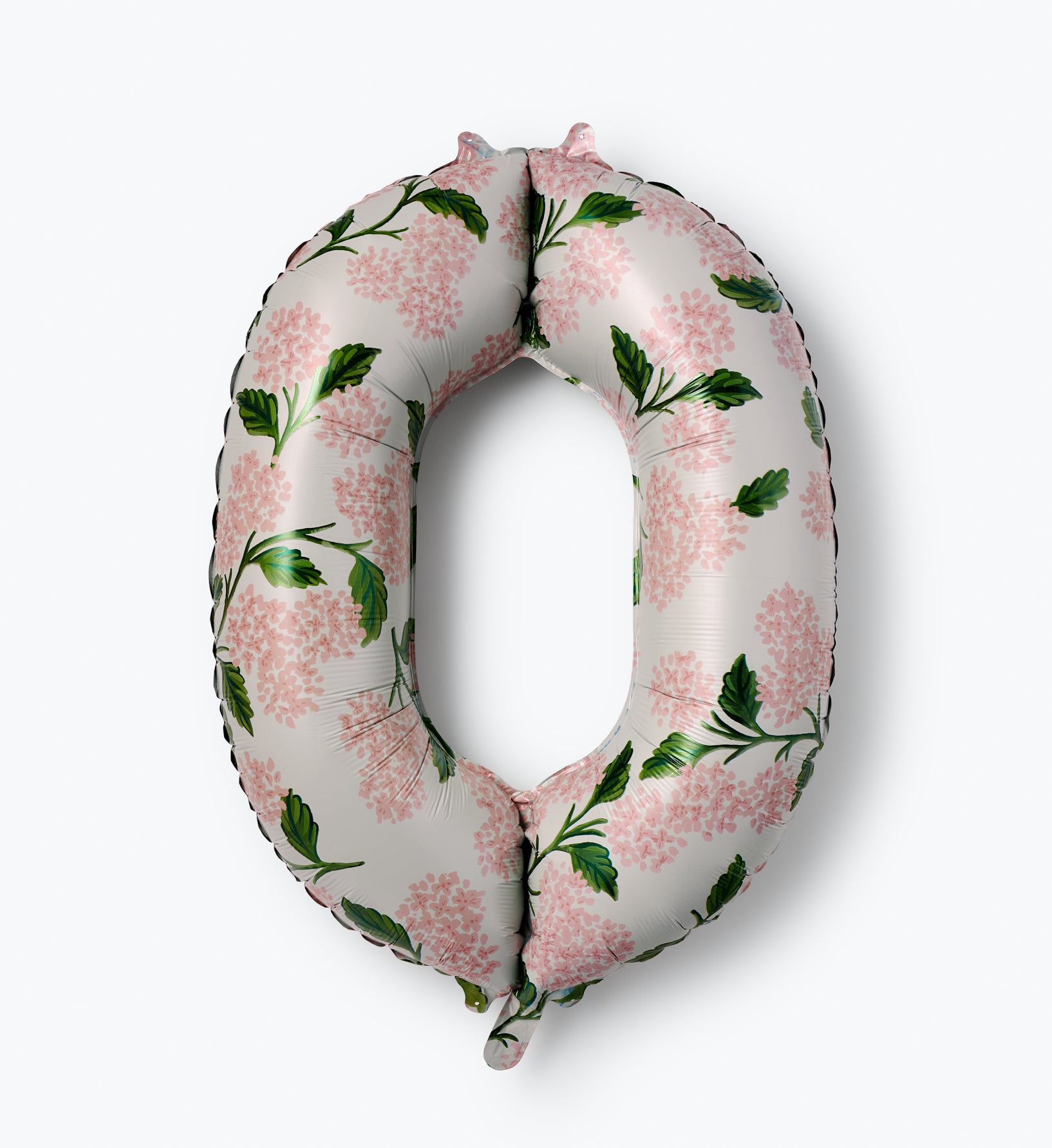 Numbered Foil Balloon - Pink Hydrangea