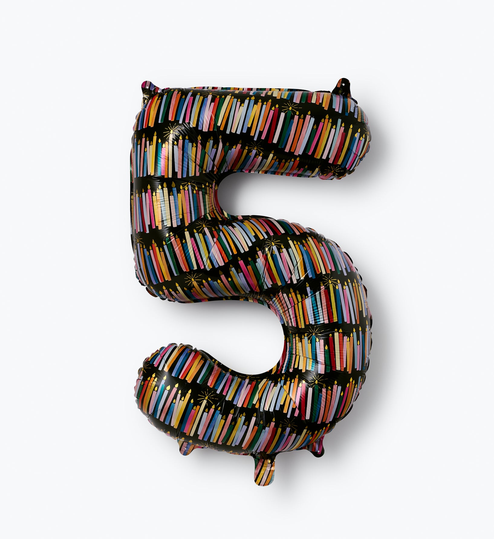 Numbered Foil Balloon - Candles