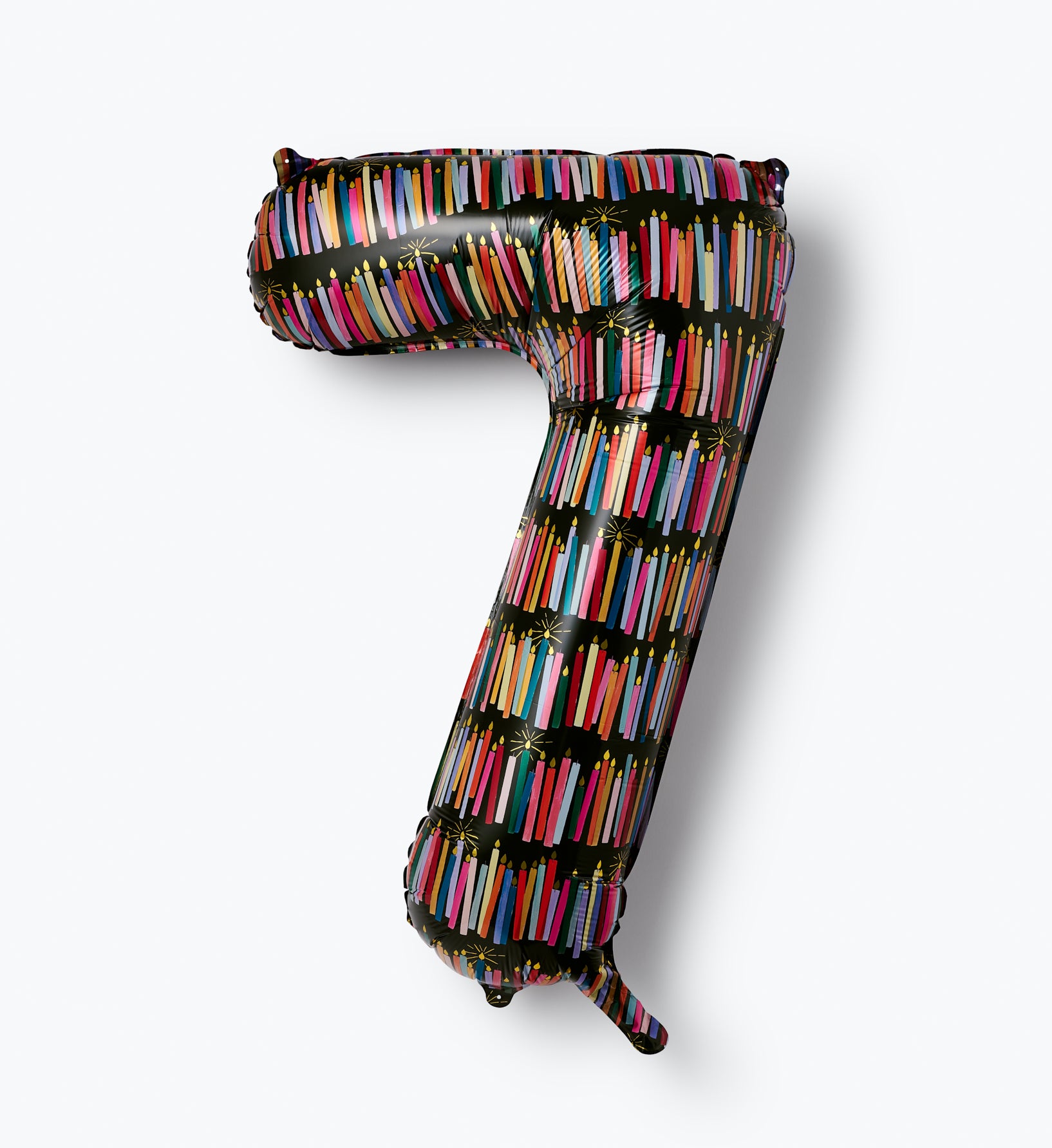 Numbered Foil Balloon - Candles