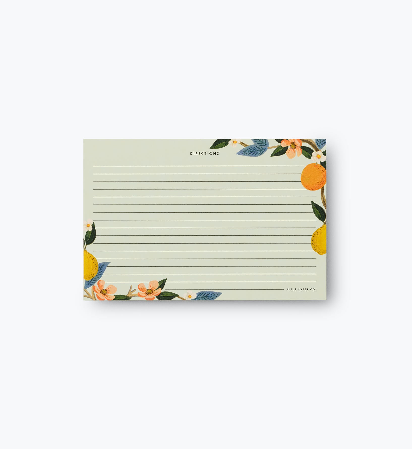 Recipe Cards - Citrus Grove