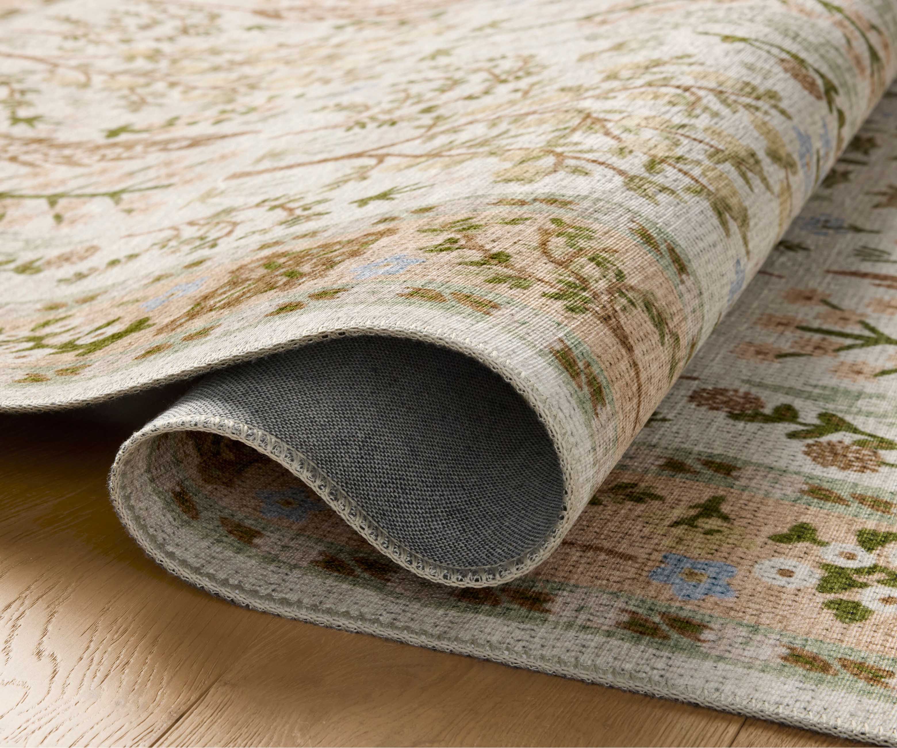 Canopy Bough Printed Rug - Cream