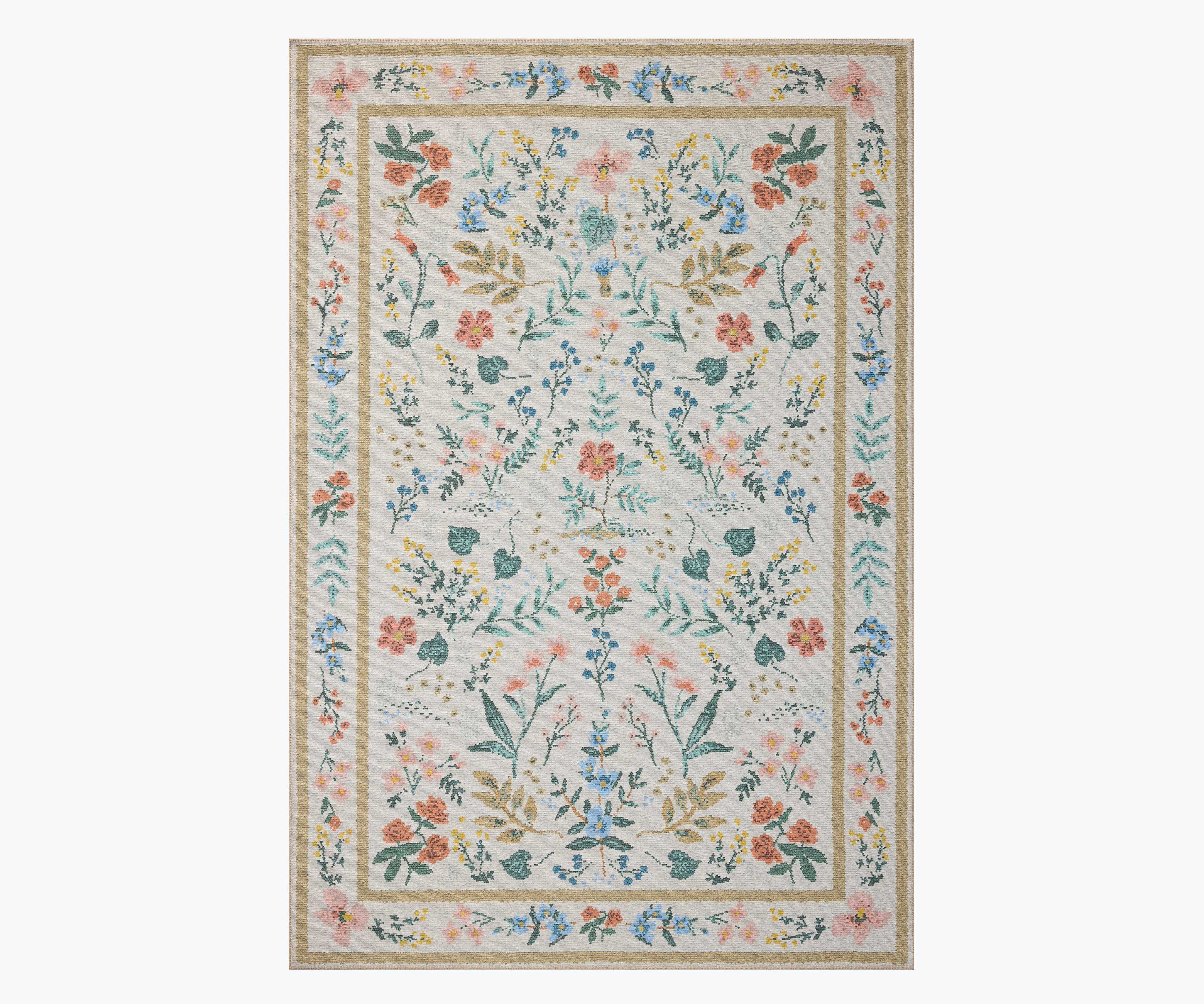 Wildwood Printed Rug - Wildwood Cream