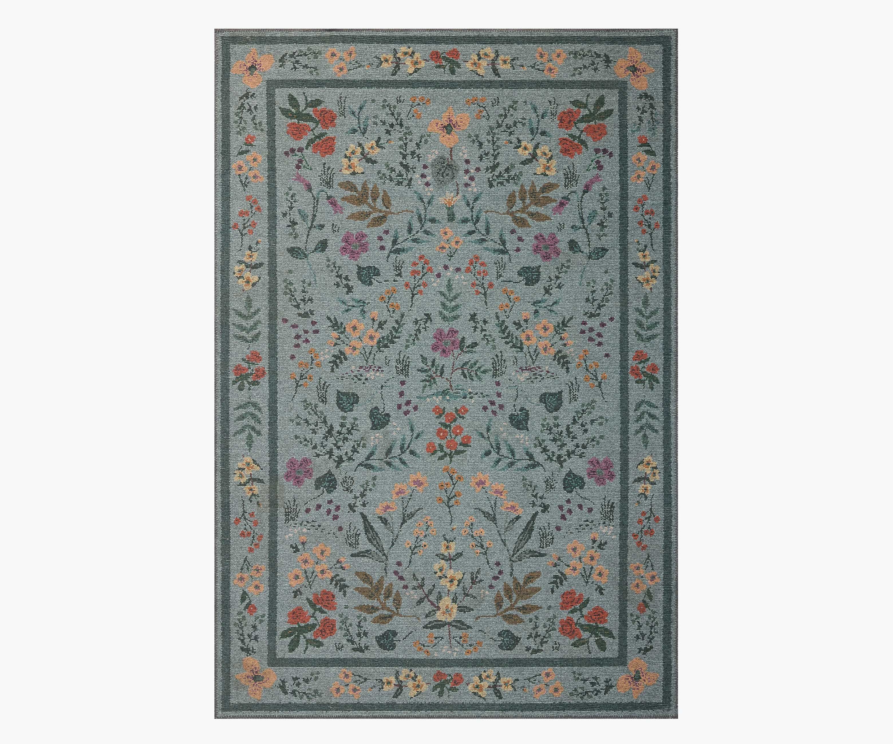 Wildwood Printed Rug - Wildwood Sage