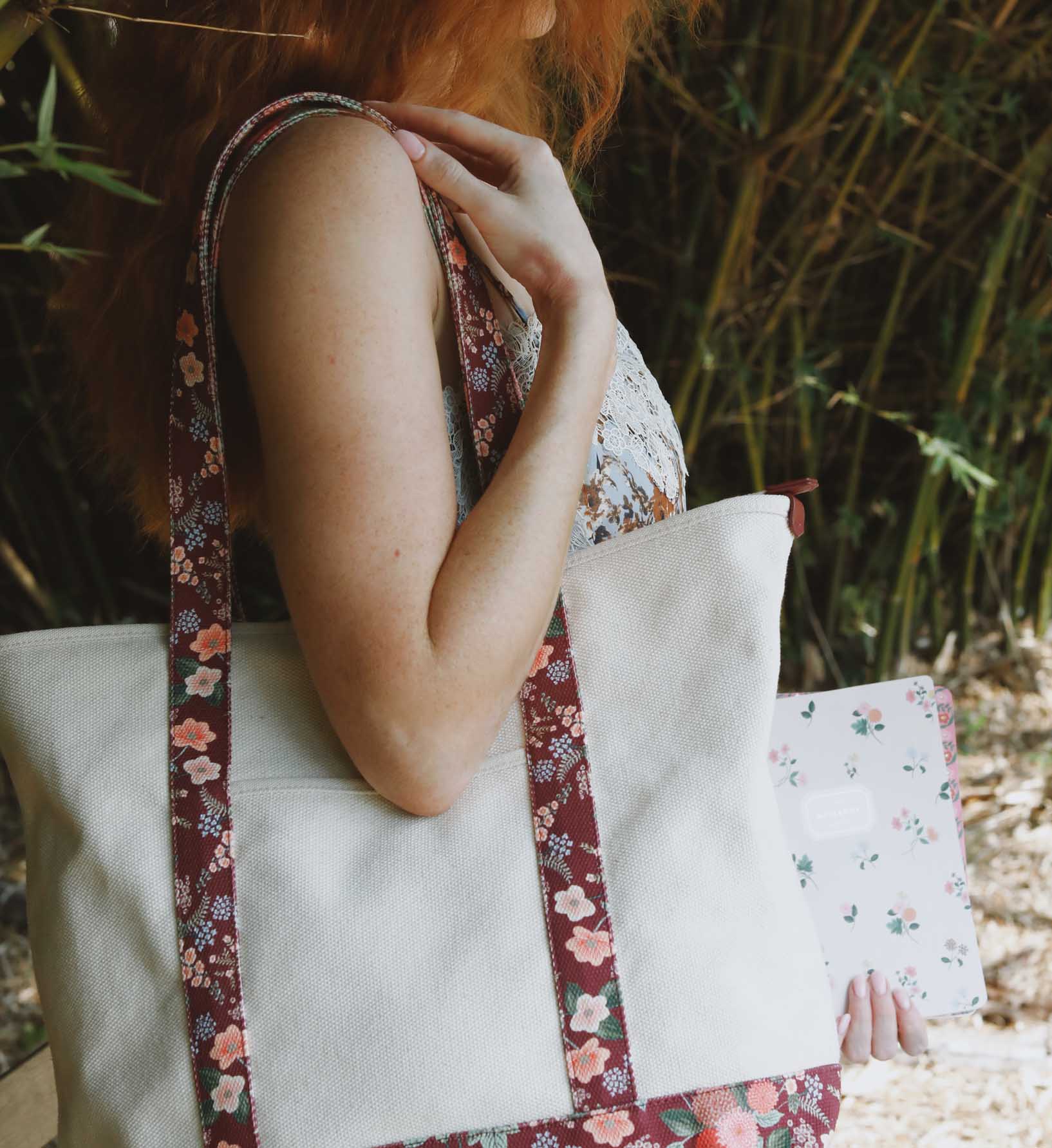 Canvas Carry All - Dahlia