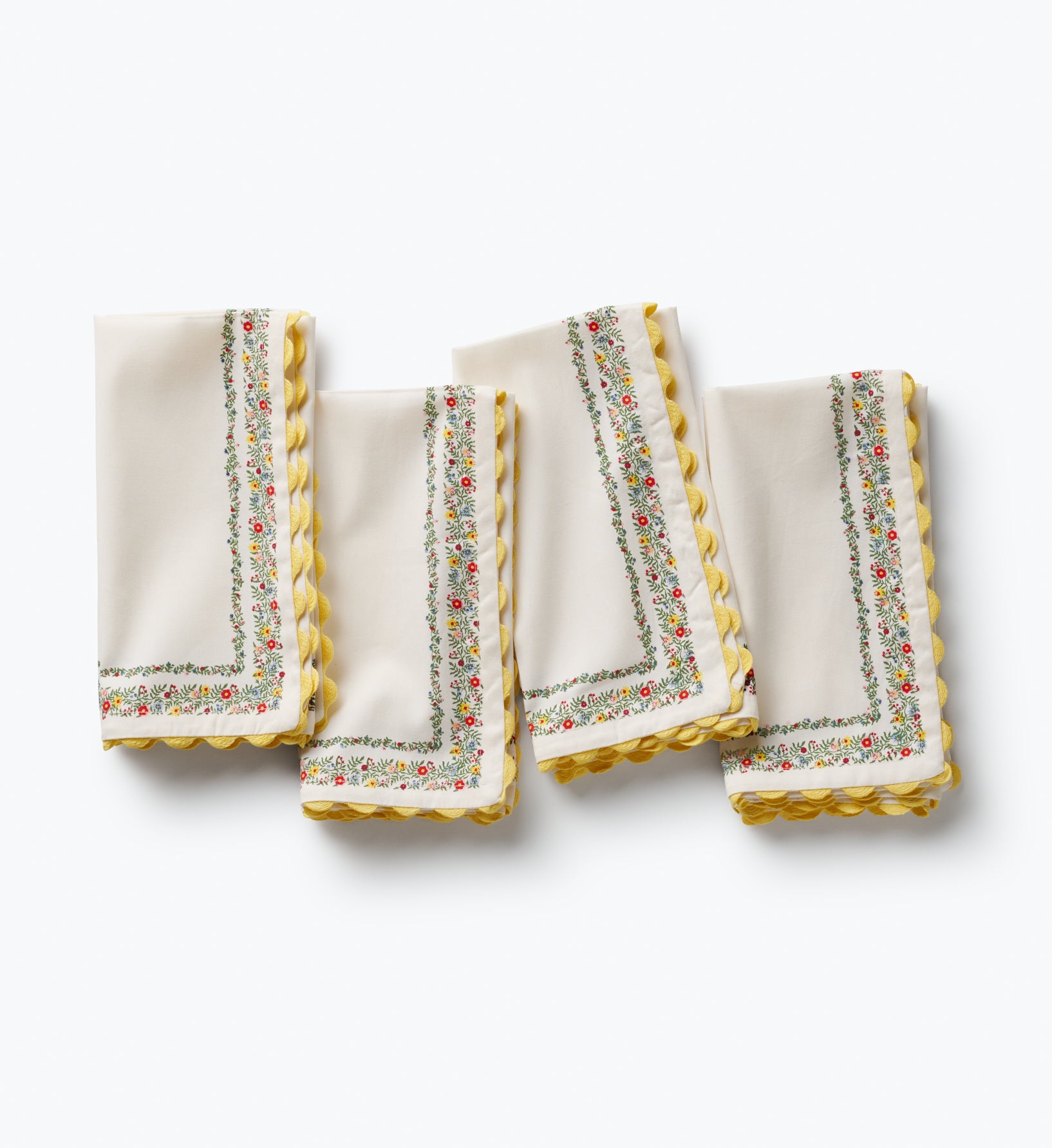 Cotton Napkin Set - Rosette
