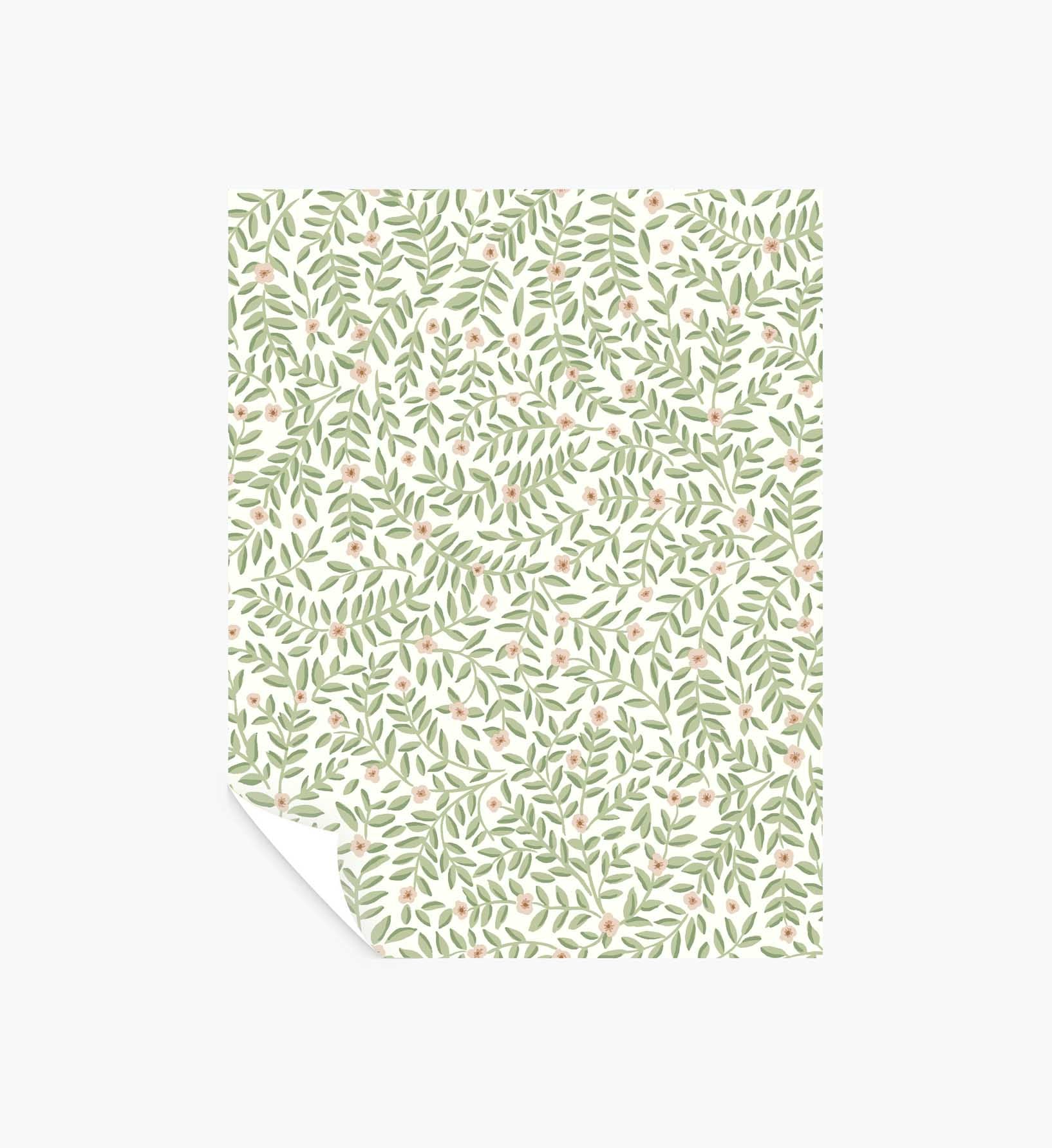 Elodie Peel & Stick Wallpaper Sample - Cream