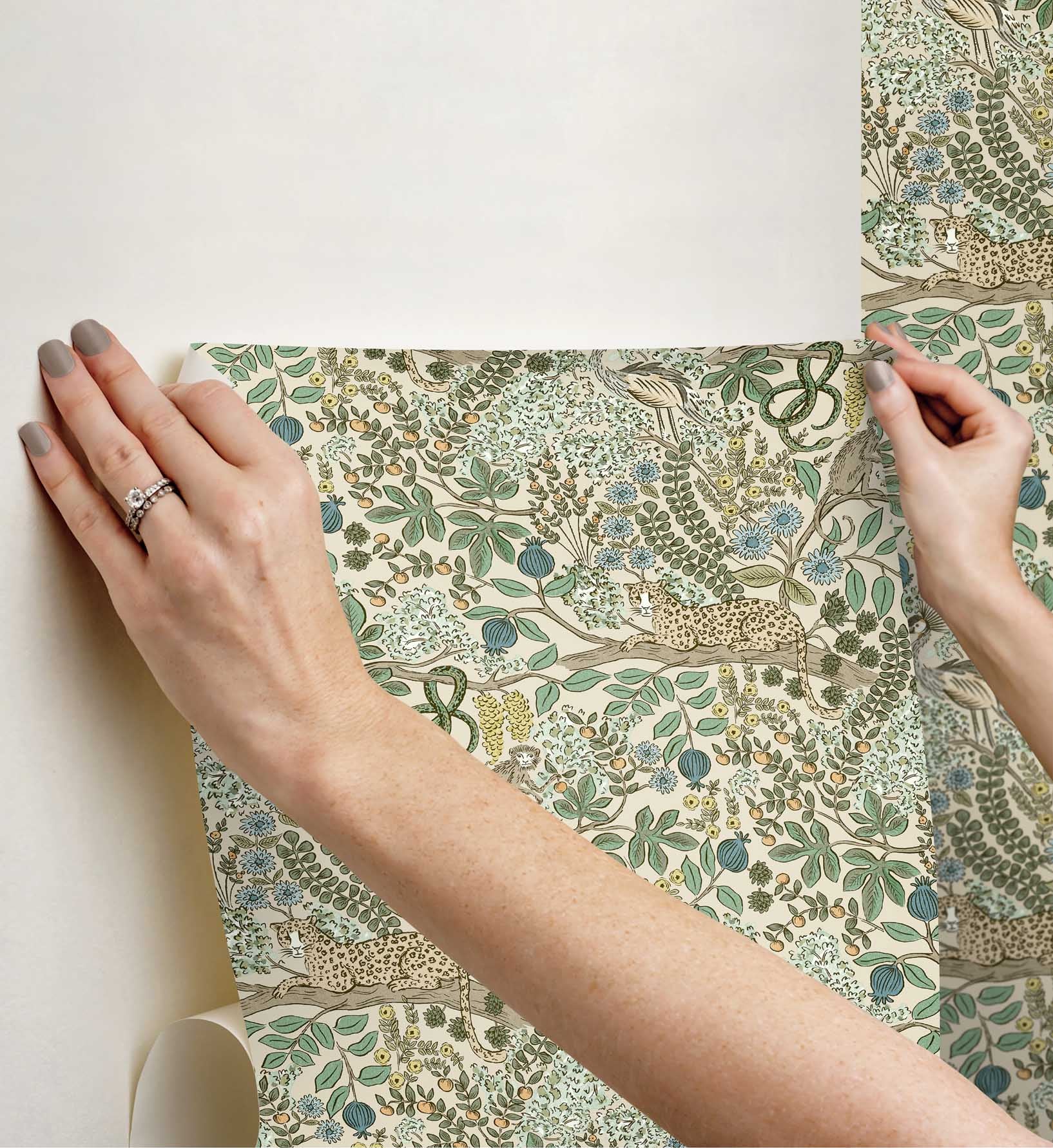 Safari Peel & Stick Wallpaper - Cream