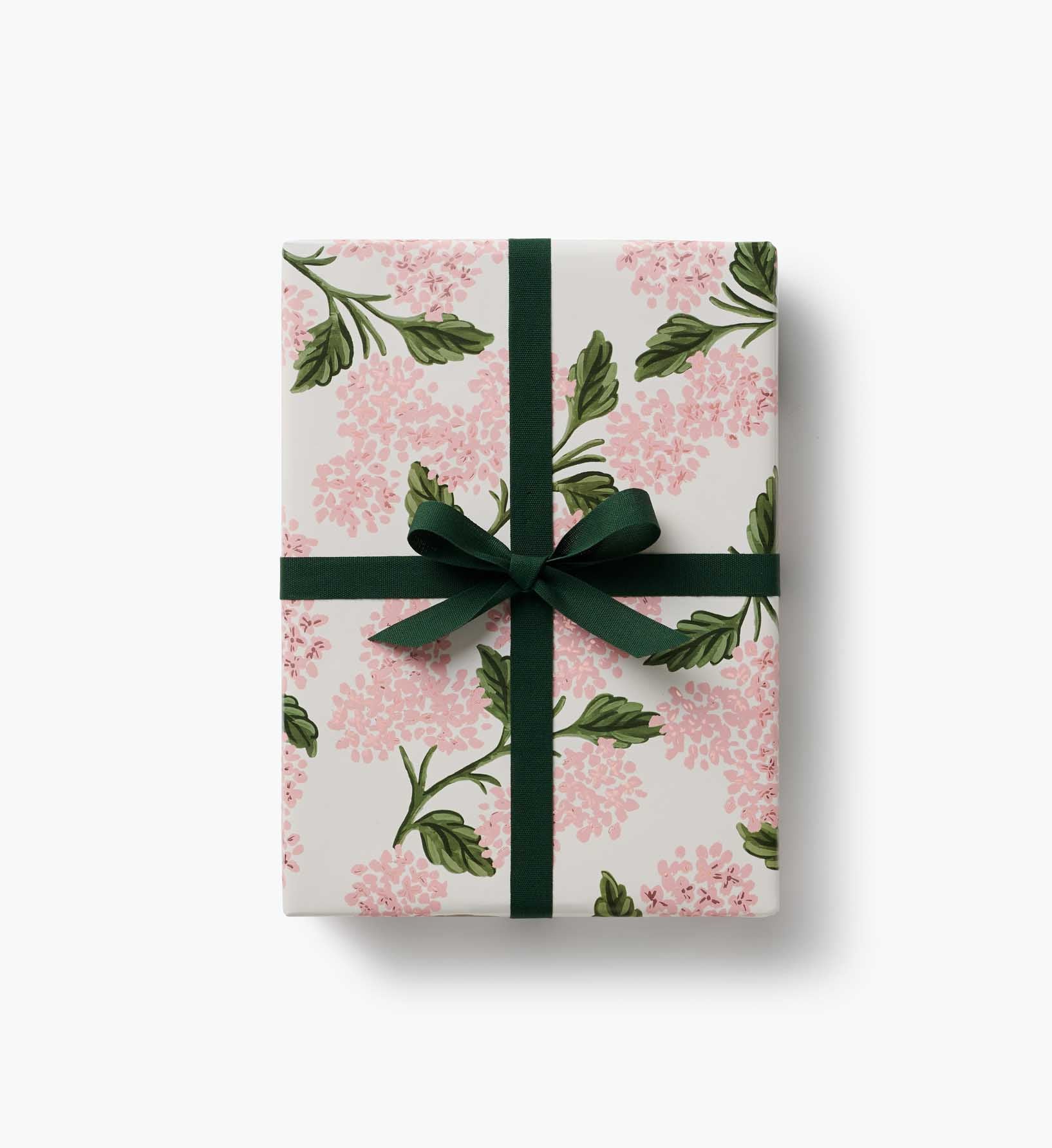 Wrapping Roll - Pink Hydrangea