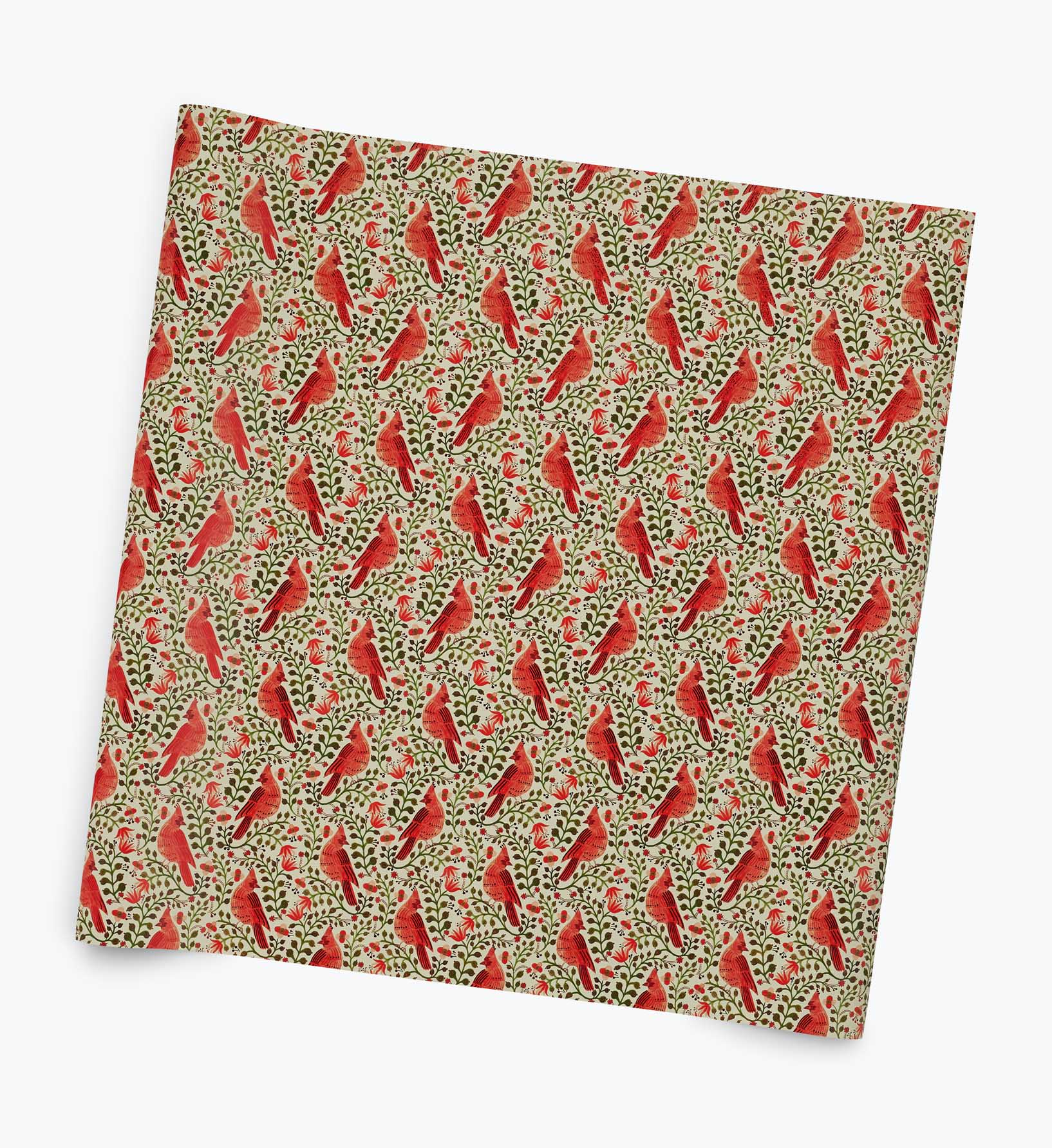 Holiday Wrapping Roll - Cardinals