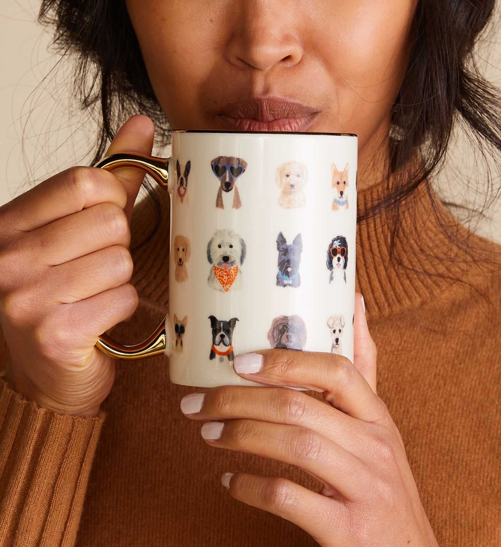 Porcelain Mug - Hot Dogs